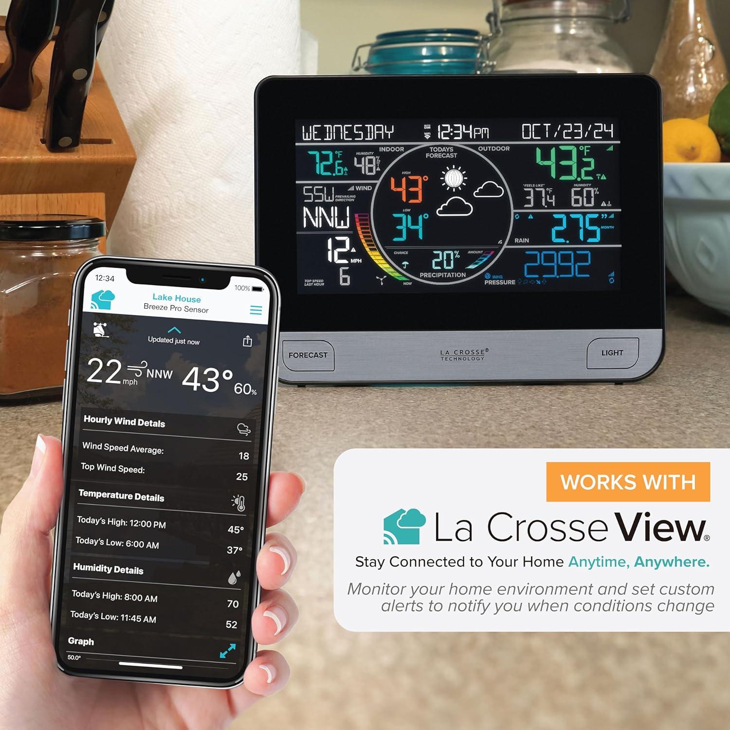 Wireless Wifi Professional Weather Station