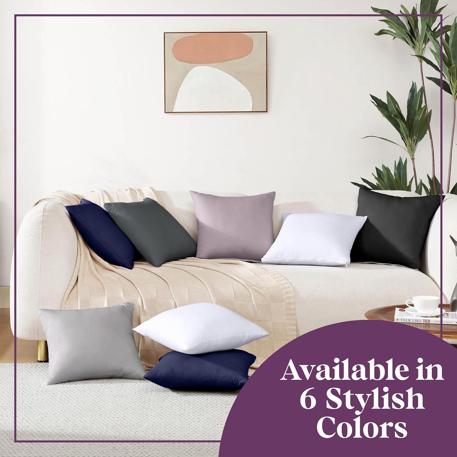 Circles Home, 100% Cotton Zippered Pillow Protector