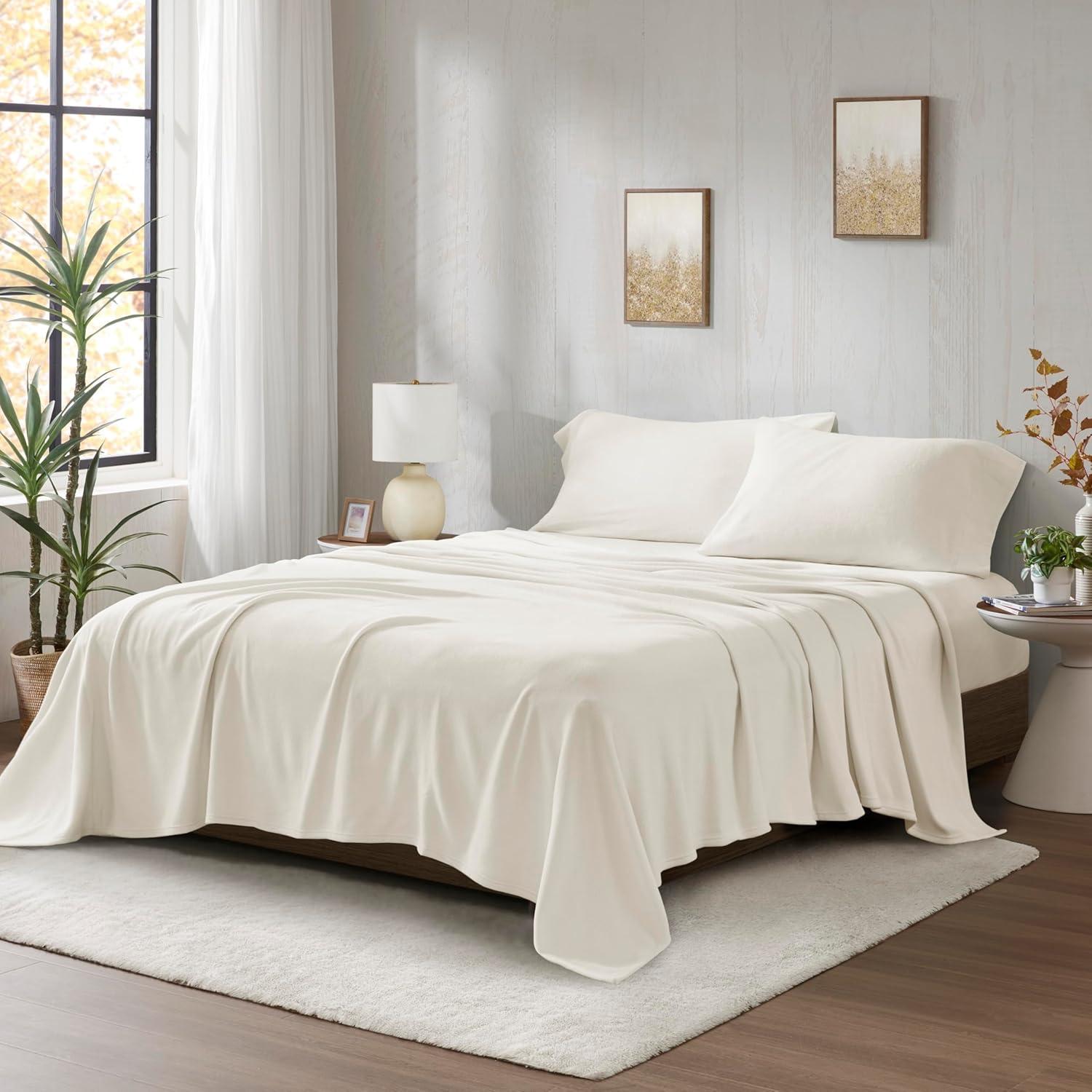 Madison Park Micro Fleece Sheet Set & Reviews | Wayfair