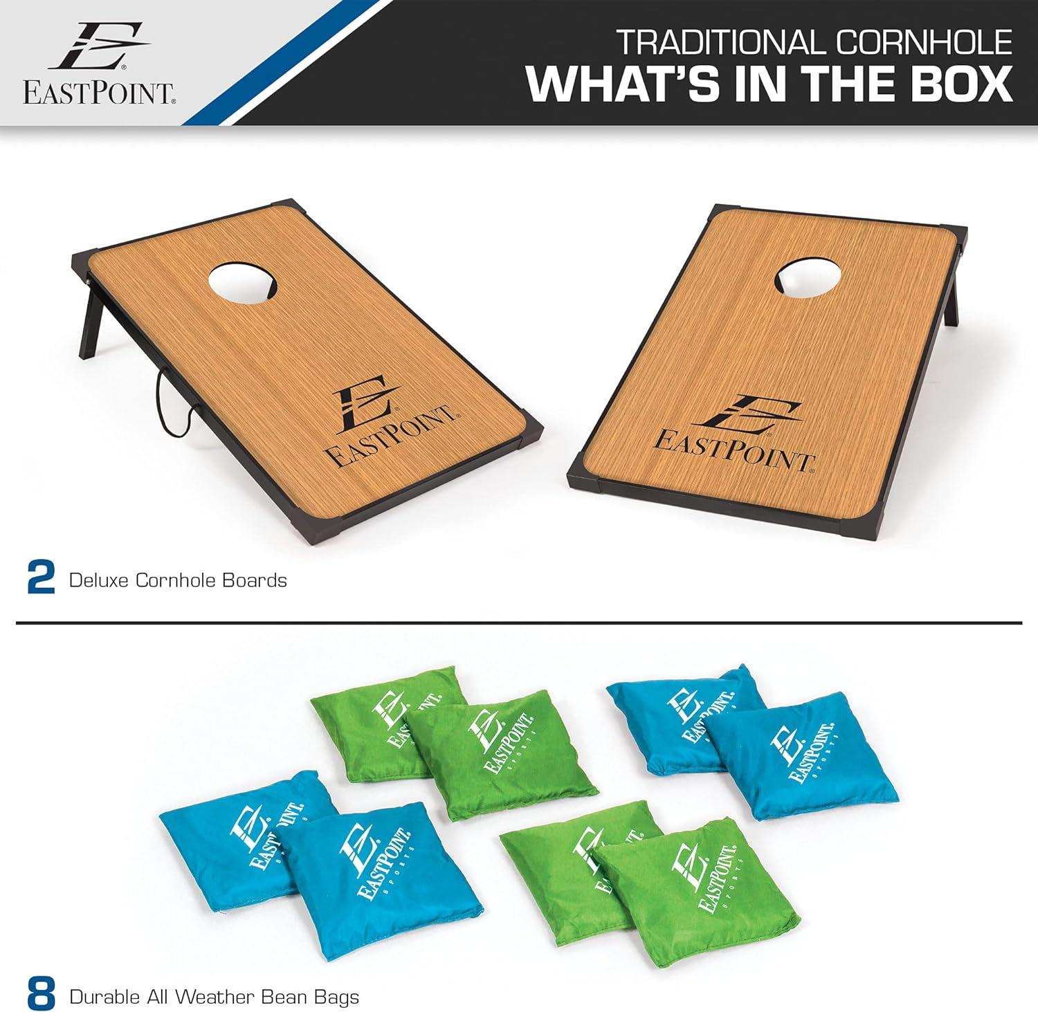 Eastpoint Deluxe 2'x3' Cornhole Toss Game Set