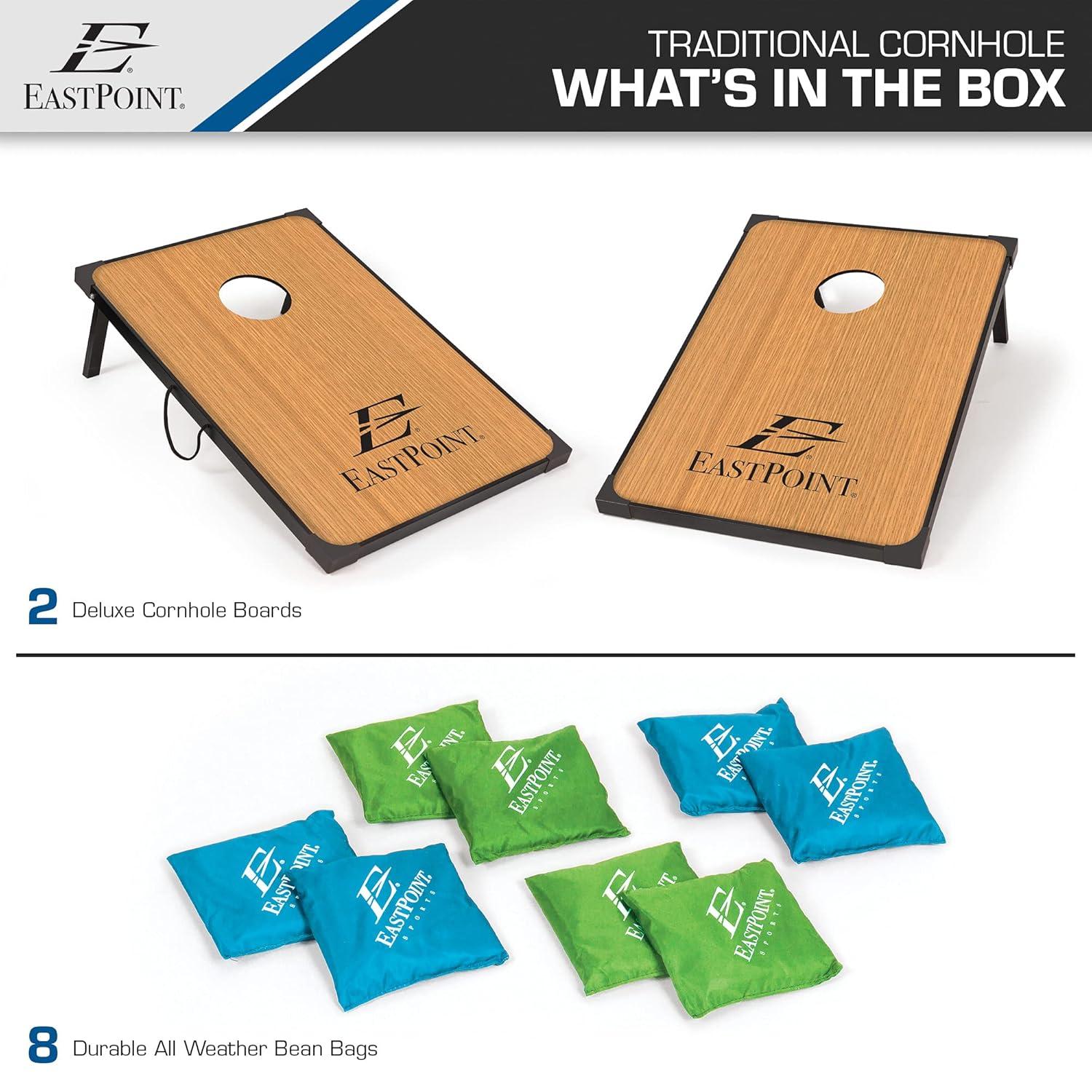 Eastpoint Deluxe 2'x3' Cornhole Toss Game Set