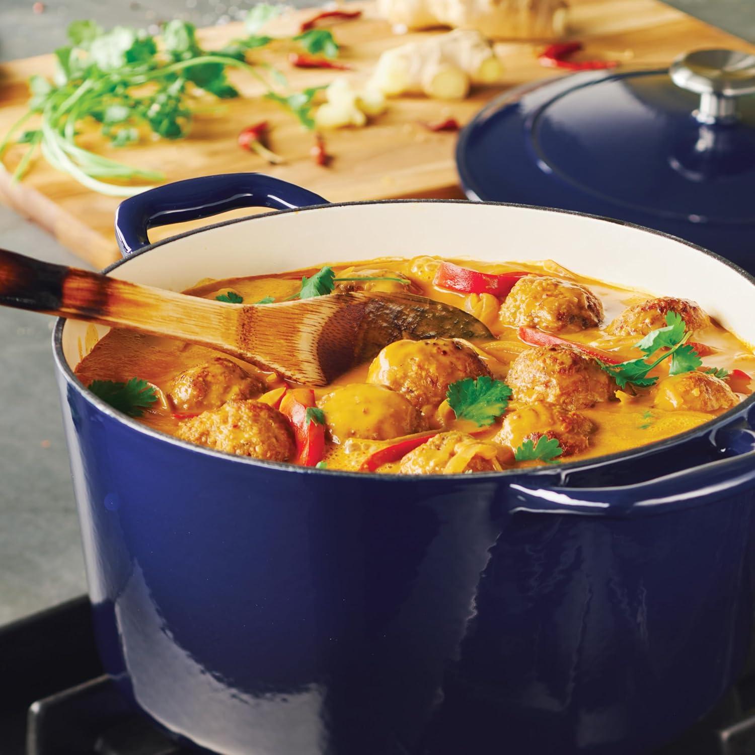 Tramontina Enameled Cast Iron Round Gourmet Dutch Oven