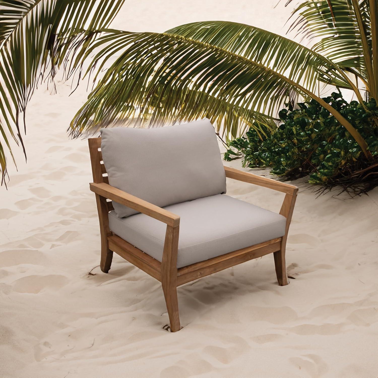 Tommy Bahama Home TB Lounge Outdoor 4'' Seat / Back Cushion