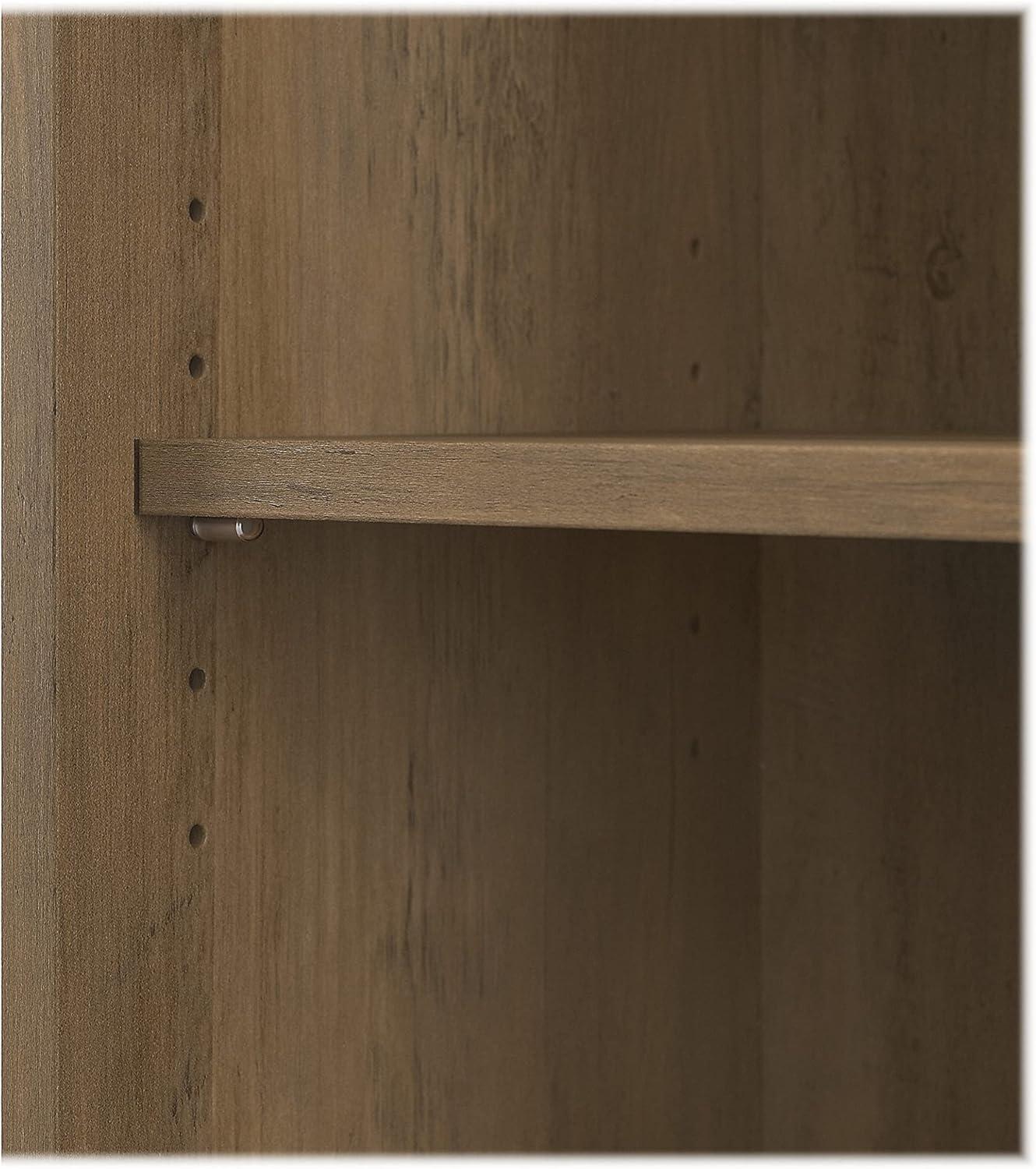 Shelonda 5 Shelf 66" Standard Bookcase