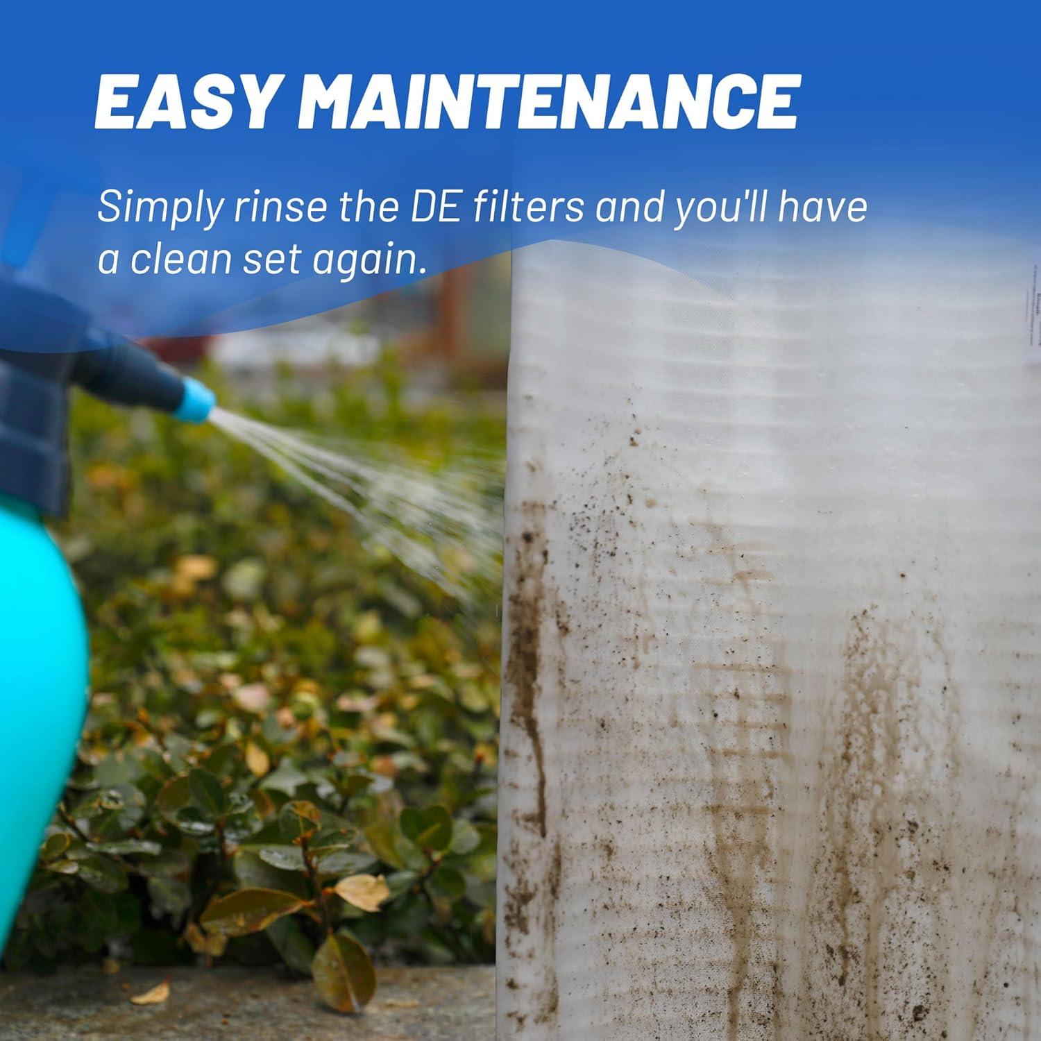 G-NEUS Pool & Spa Filter | Replaces Unicel FS-2004, Filbur FC-9540, Pleatco PFS2448 | 48 Sq Ft Coverage | High Performance Replacement Filter Grid, 1 Pack