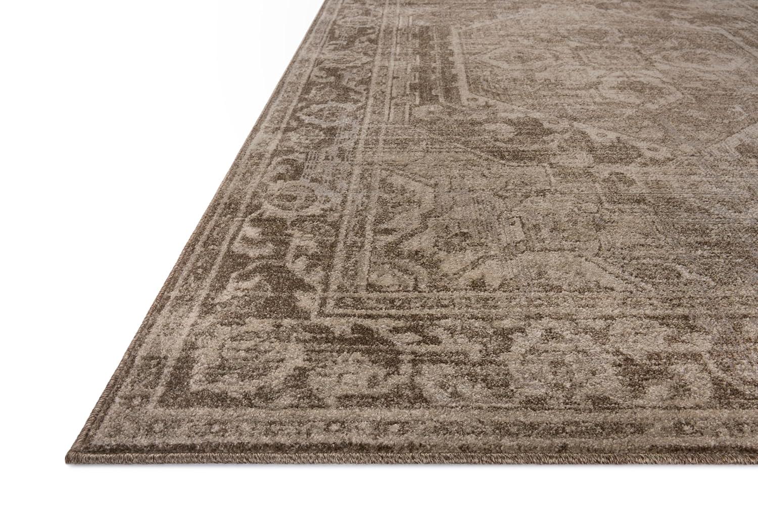 Magnolia Home by Joanna Gaines x Loloi Mona Cocoa / Stone Area Rug