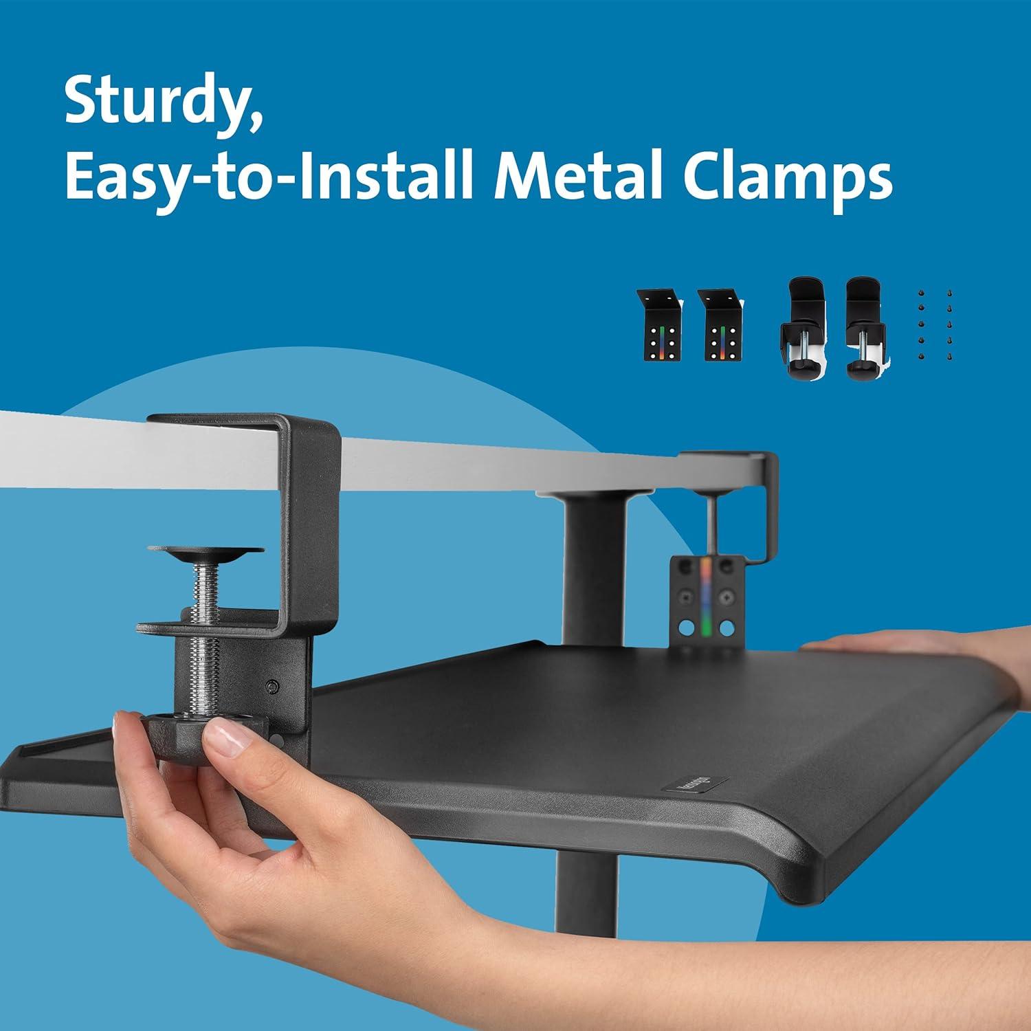 Kensington Smartfit Tooless Clamp-On Keyboard Drawer K55407WW