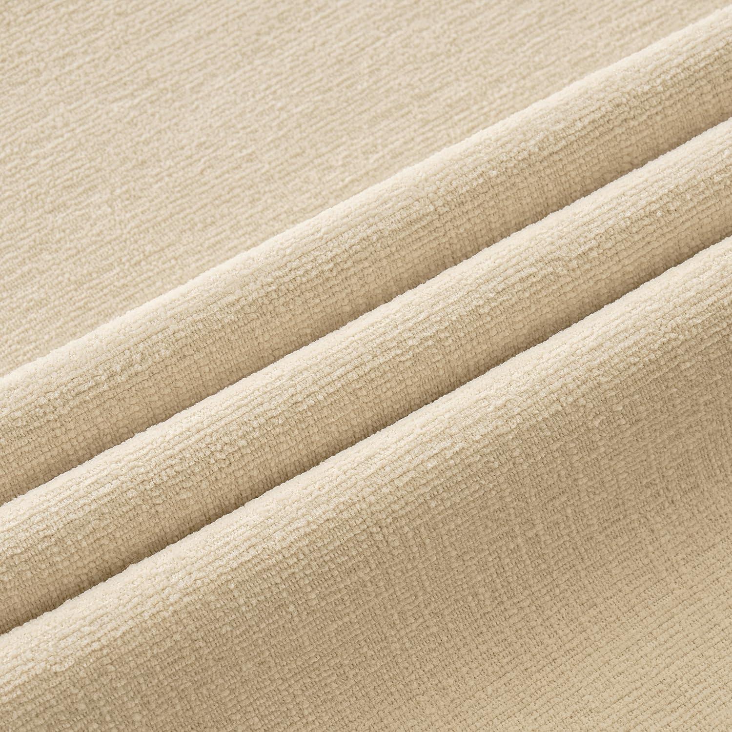 MIULEE Pack of 2 Decorative Linen Pillow Covers 18x18 Inch Brick Farmhouse Soild Neutral Throw Pillow Covers Soft Accent Decorative Pillowcases Home Decors for Couch Sofa Bed Living Room