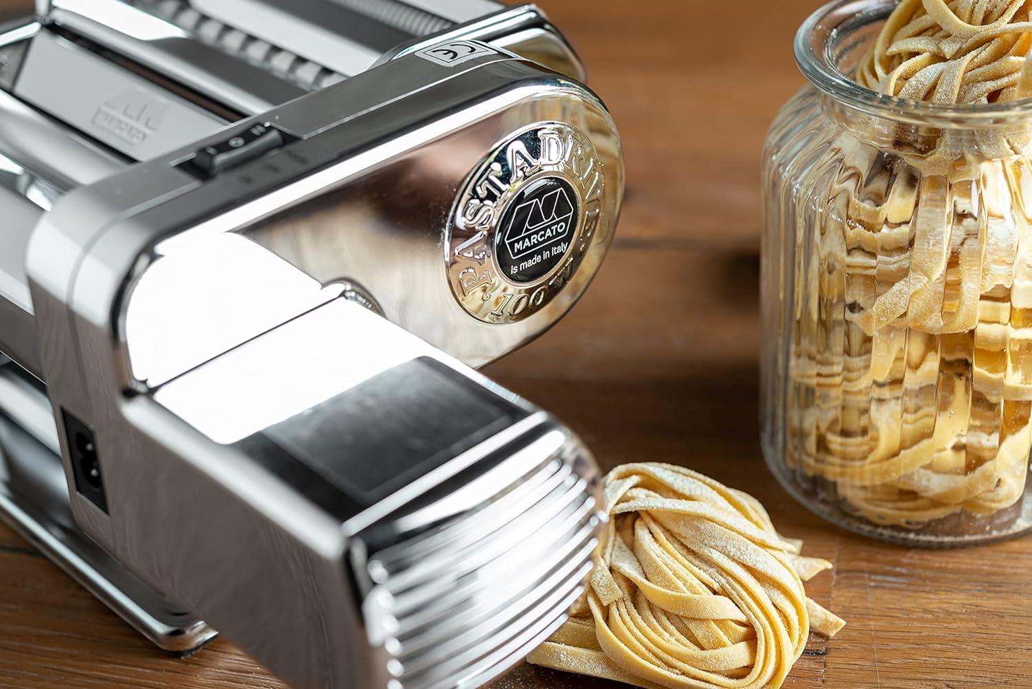 Marcato Atlas 150 Atlasmotor Electric Pasta Machine, Silver
