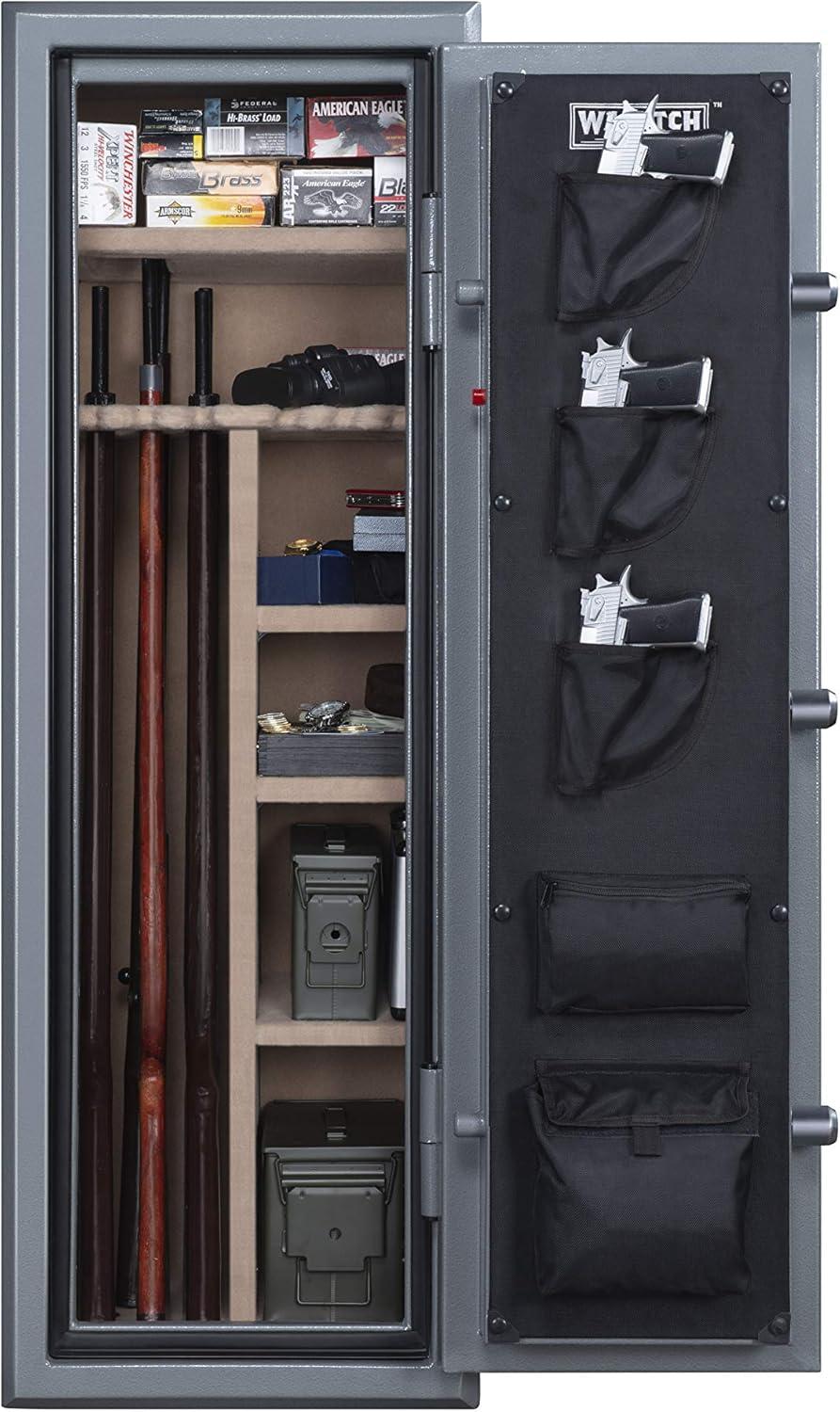 Wasatch 18 Gun Fire and Waterproof Safe with Electronic Lock, Long Gun Safe Model 18EGW