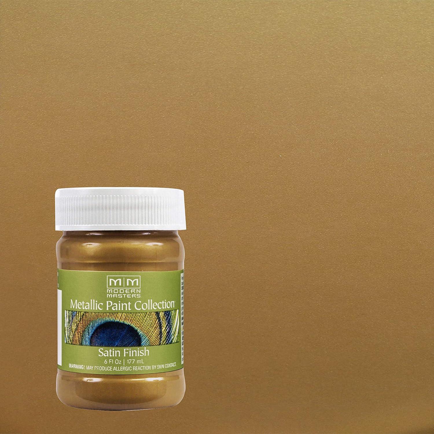 MODERN MASTERS ME289 6 oz. Brass Metallic Paint