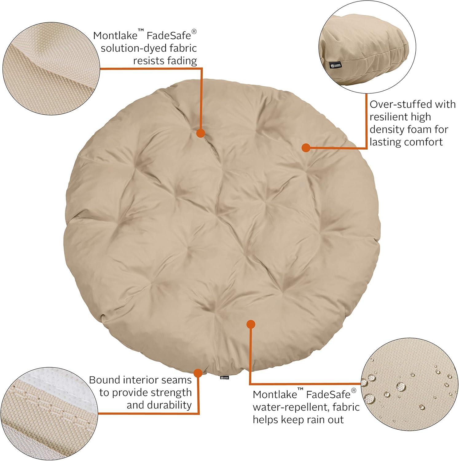 Classic Accessories Montlake Outdoor 5'' Papasan Seat Cushion