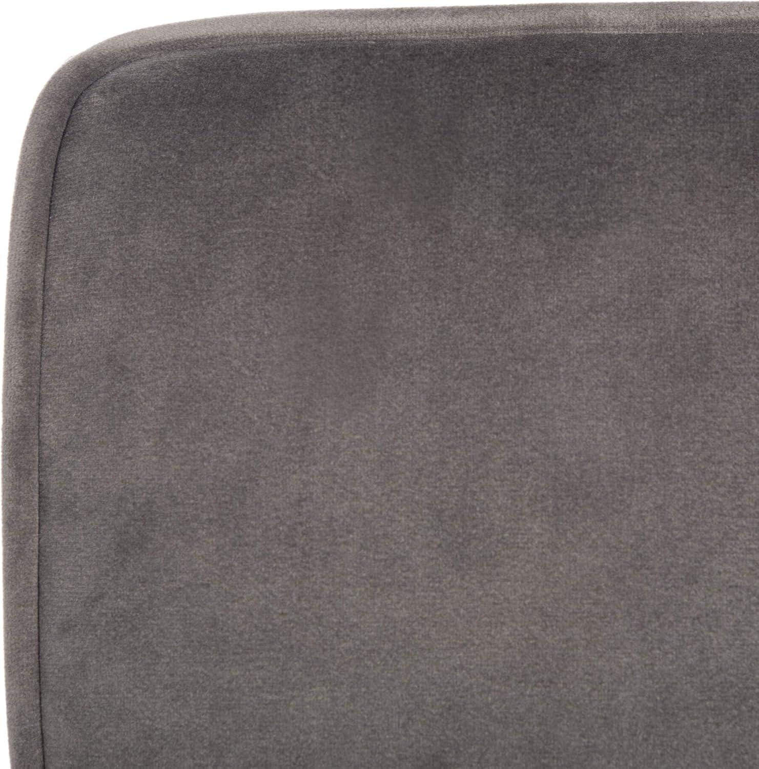 Suri Mid Century Arm Chair - ACH4508 - Dark Grey/Walnut - Safavieh