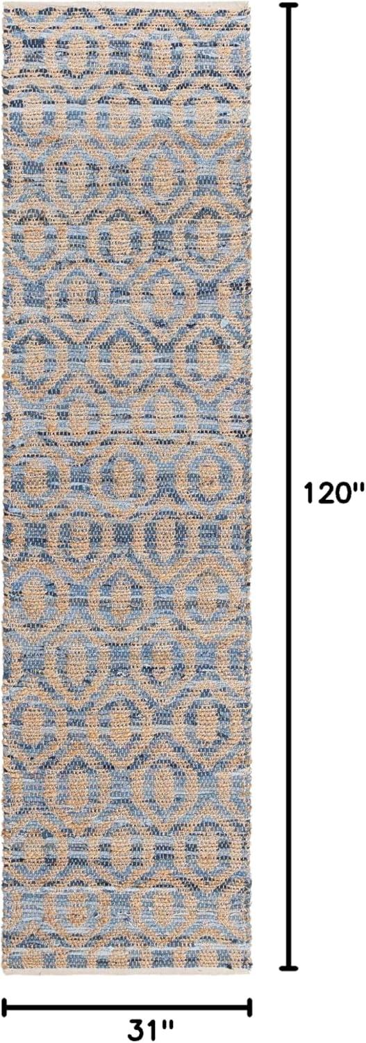 Unique Loom 2' 7 x 10' 0 Chindi Jute  Runner Rug