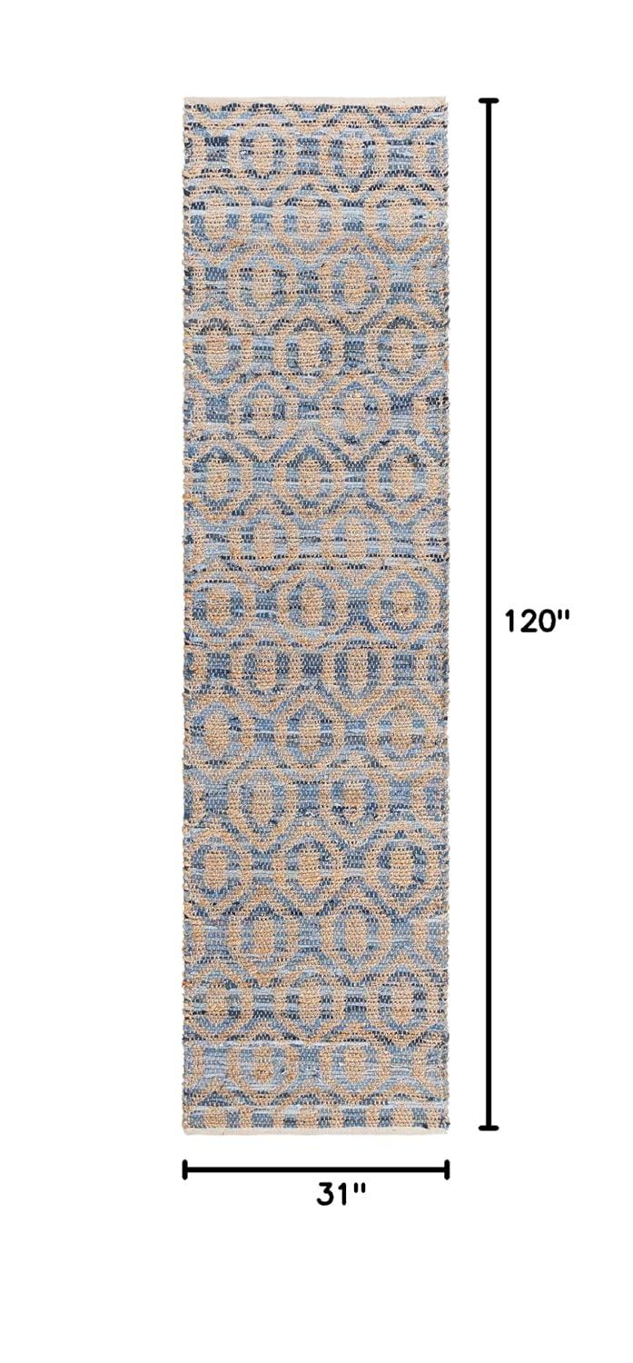 Unique Loom 2' 7 x 10' 0 Chindi Jute  Runner Rug