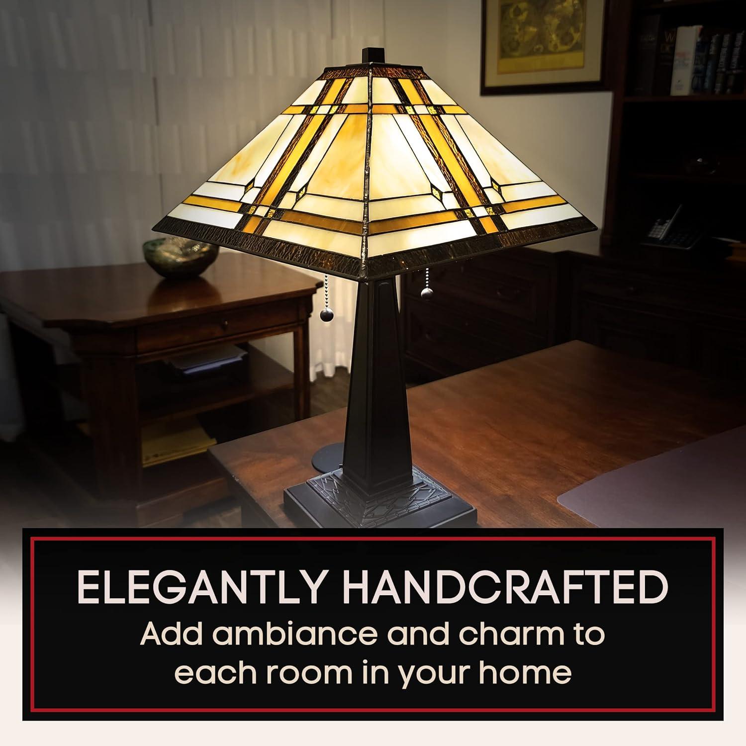 Amora Lighting Am1053tl14 2 Light 22-1/2" Tall Buffet Table Lamp - Brown