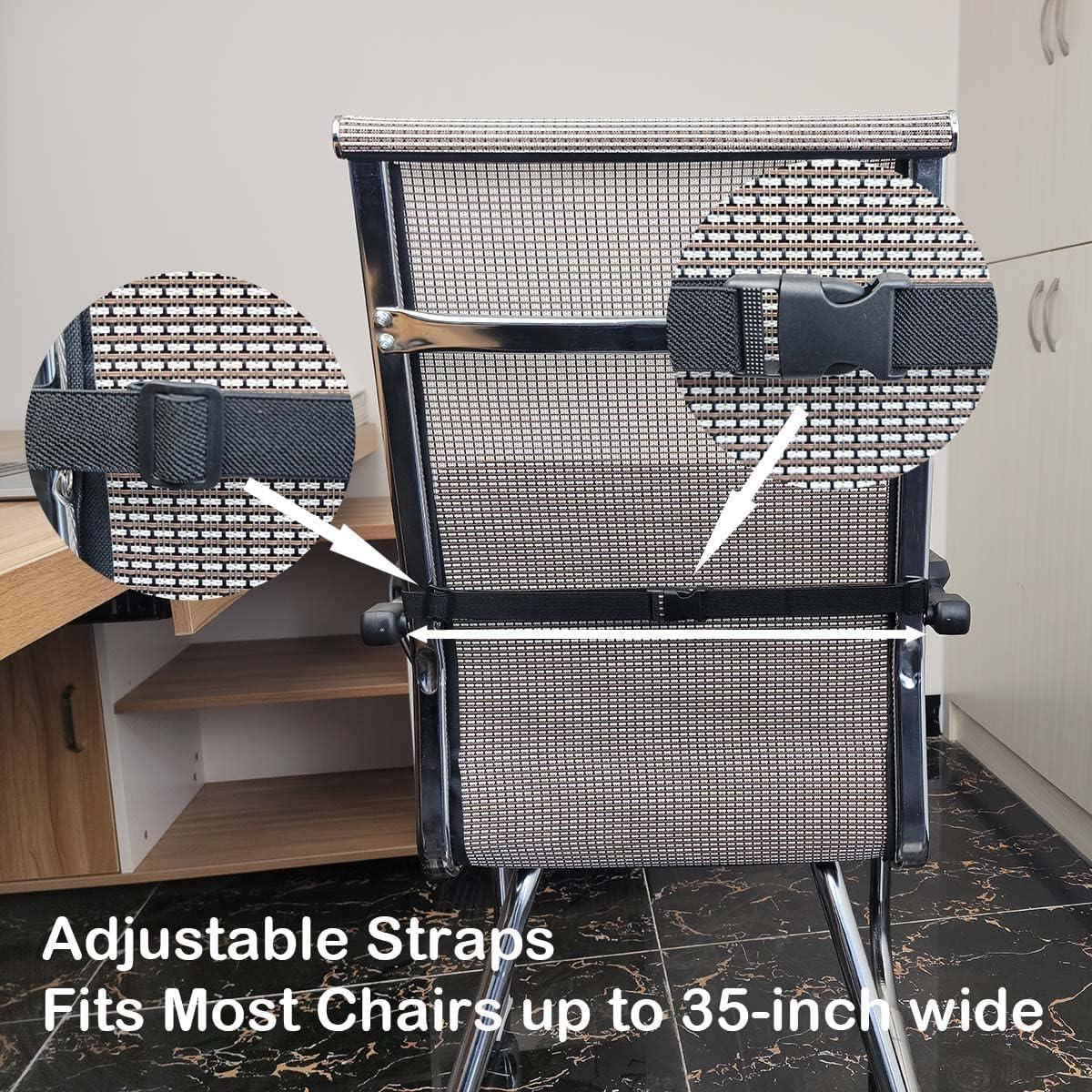 Inflatable Lumbar Support Pillow for Car Seat and Office Chair,Back Support Cushion with Air Pump for Reducing Lower Back Pain(Black)