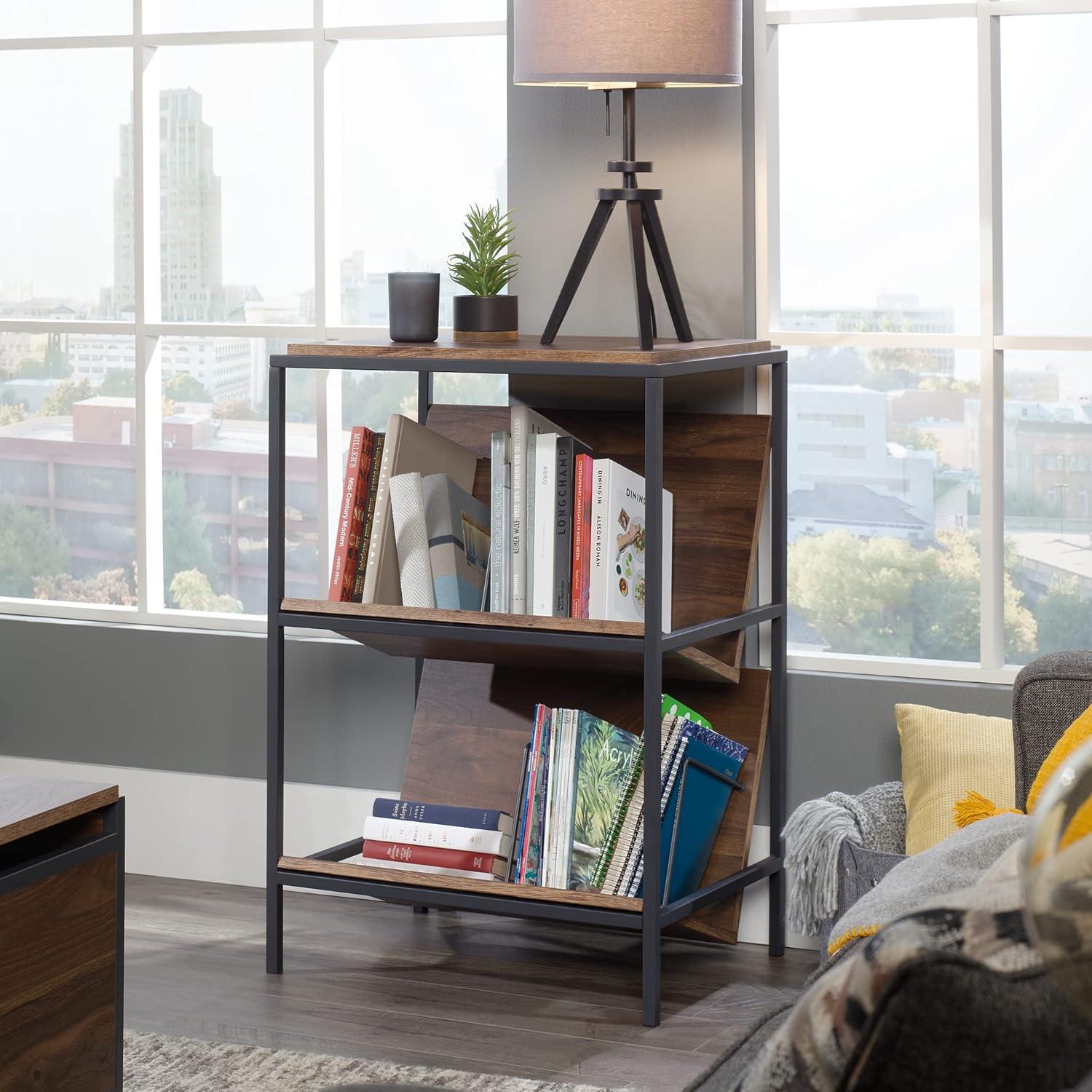 Sauder Nova Loft Accent Storage Cabinet, Grand Walnut Finish