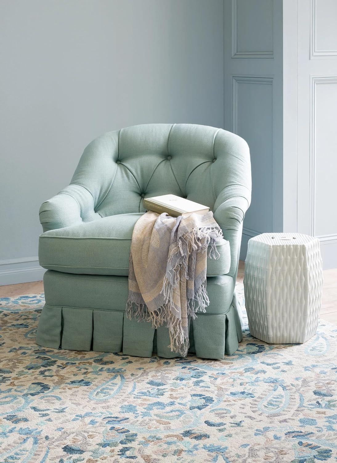 Ines Multi Hand Micro Hooked Wool Rug