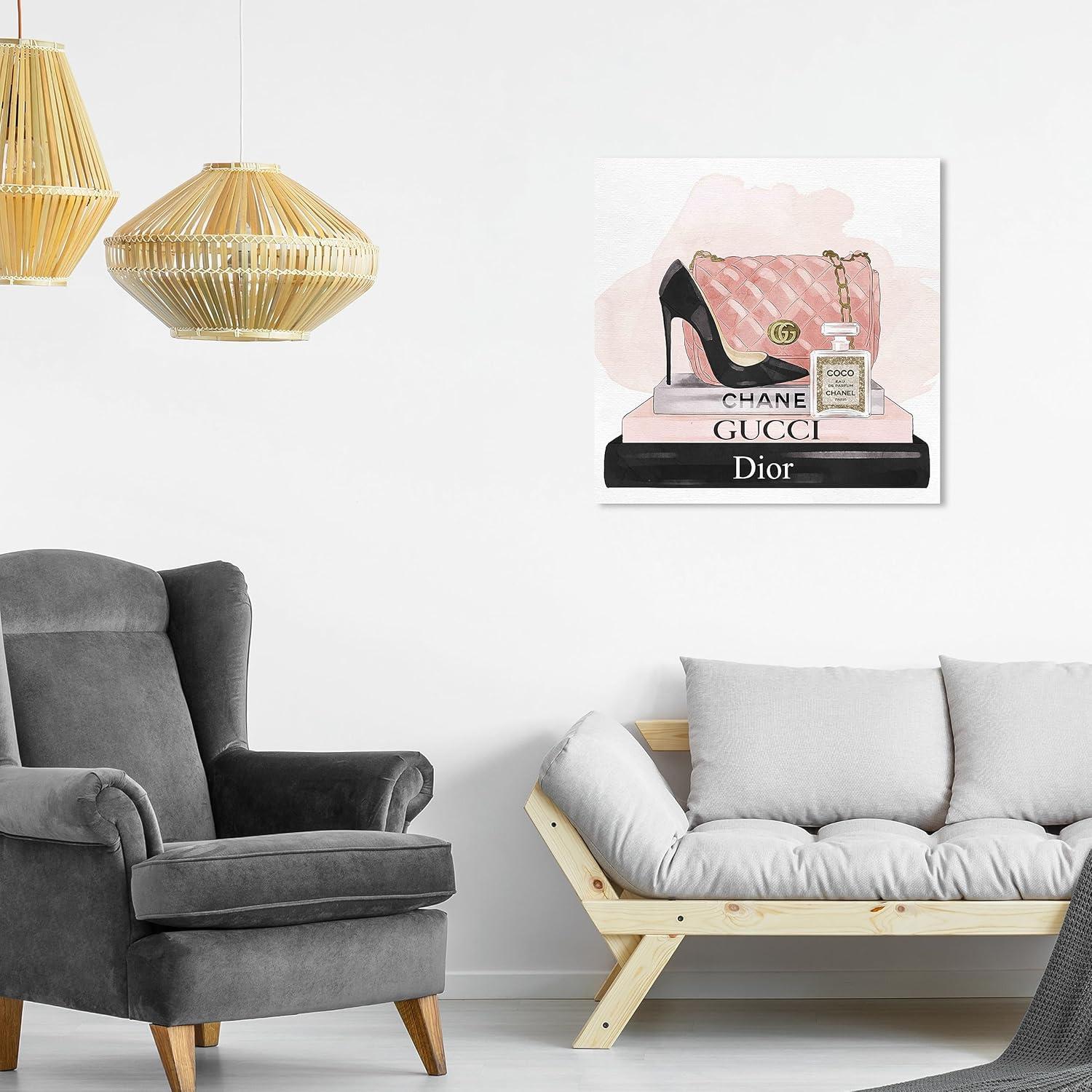Oliver Gal Prints " Fashion And Glam Accessories And Books Books "