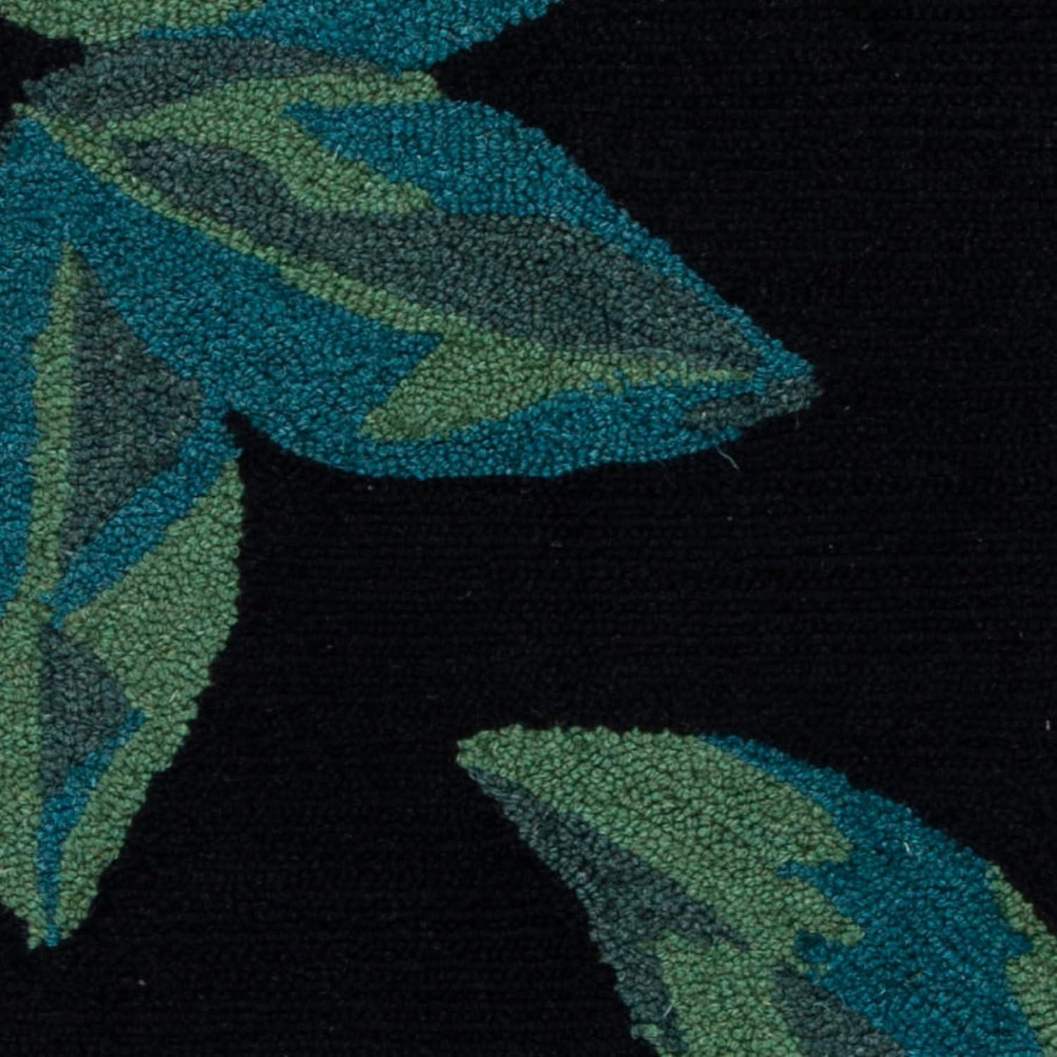 Chelsea HK296 Hand Hooked Area Rug - Black - 5'3"x8'3" - Safavieh.