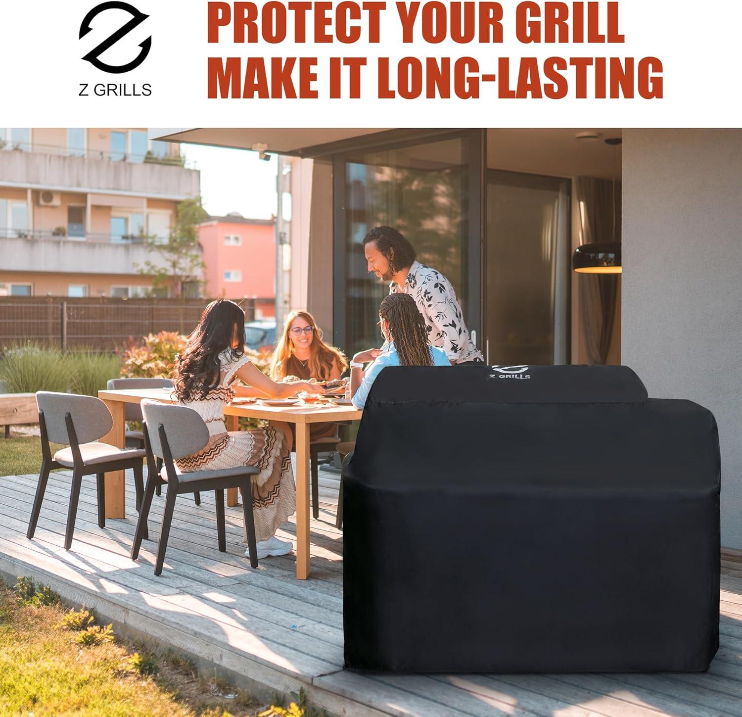 11002B Grill Cover Upgraded 600D Polyester Fabric