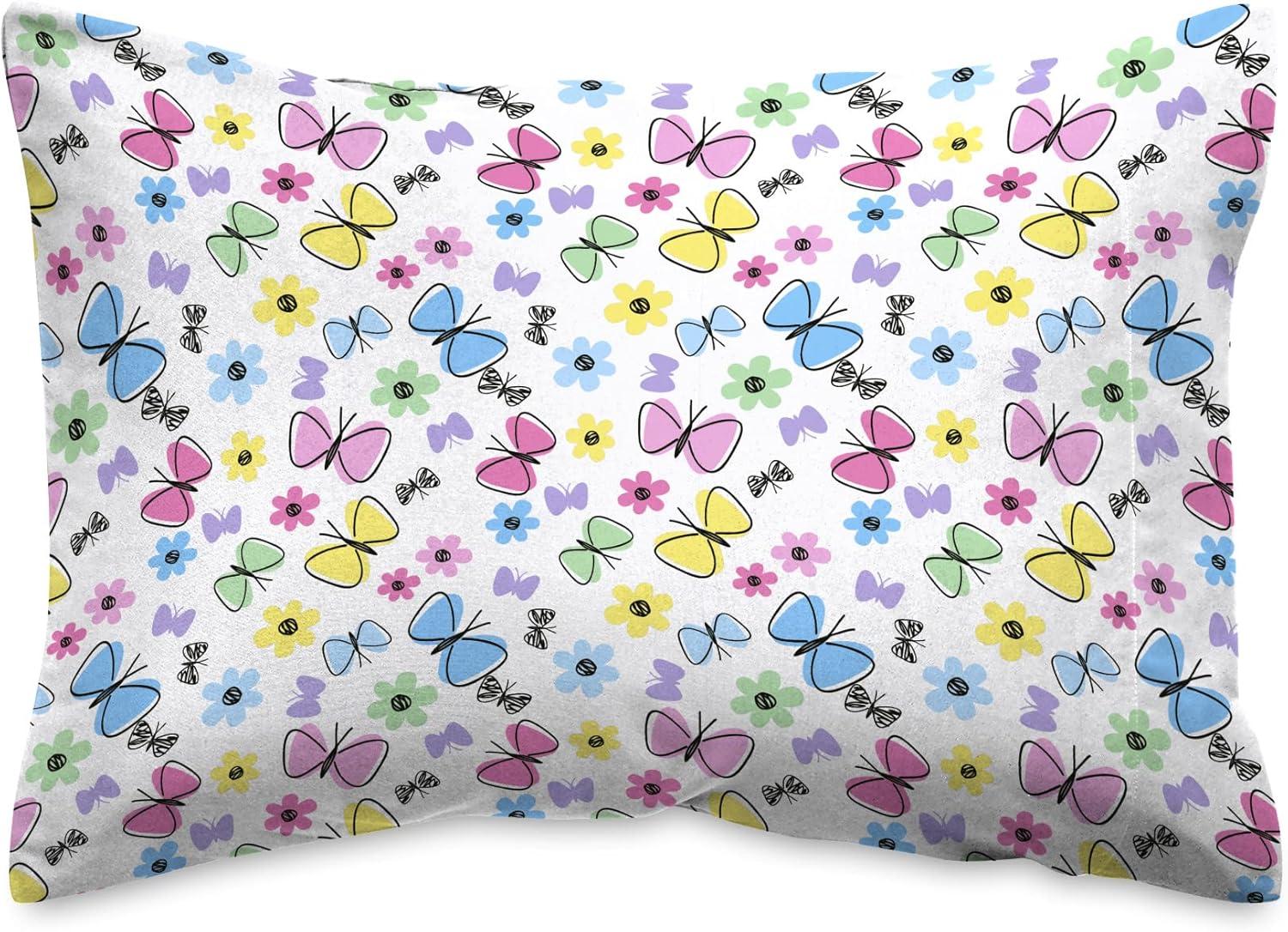 Microfiber Floral Sheet Set