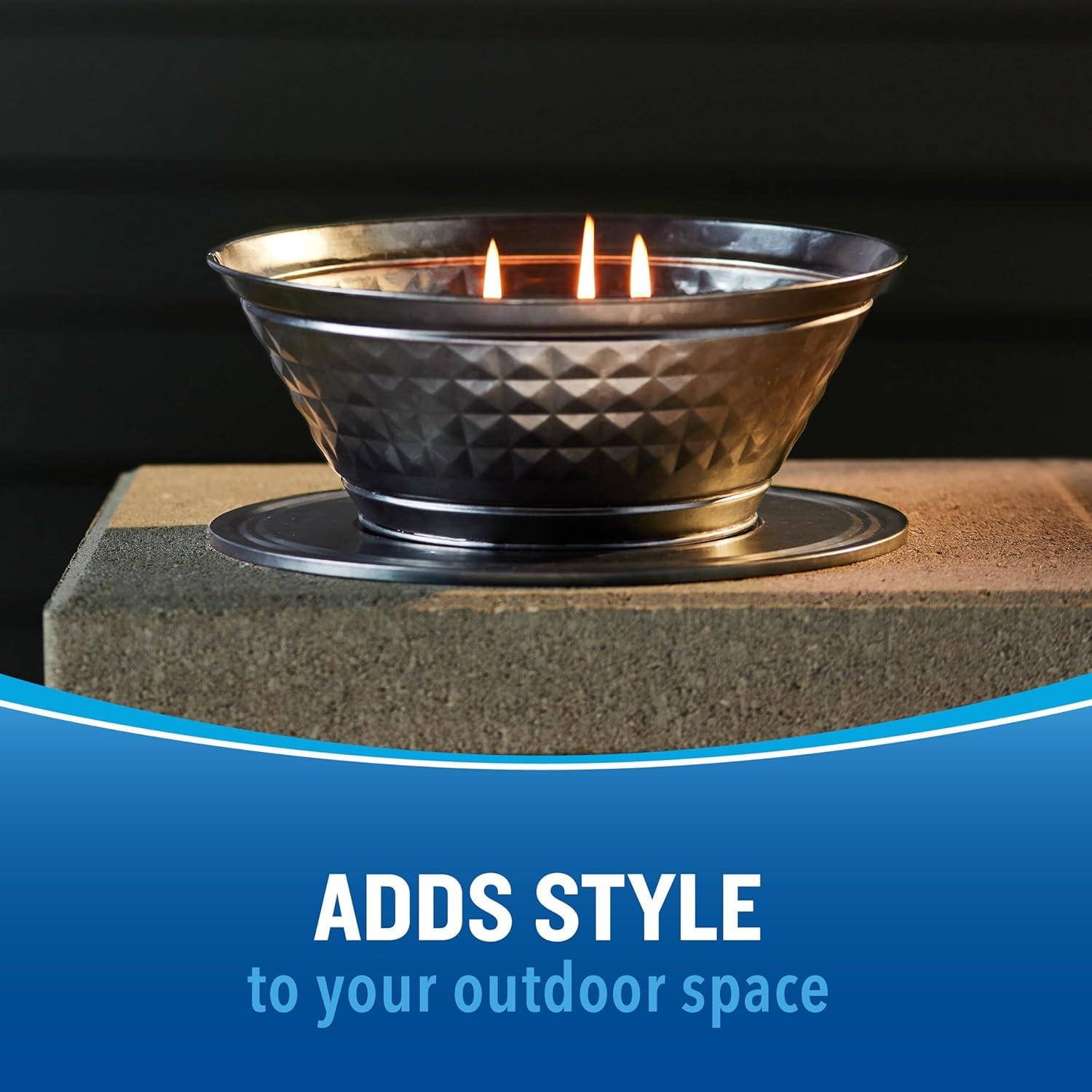 Cutter 7301690 20 oz Citro Guard Citronella Candle for Mosquitoes & Other Flying Insects