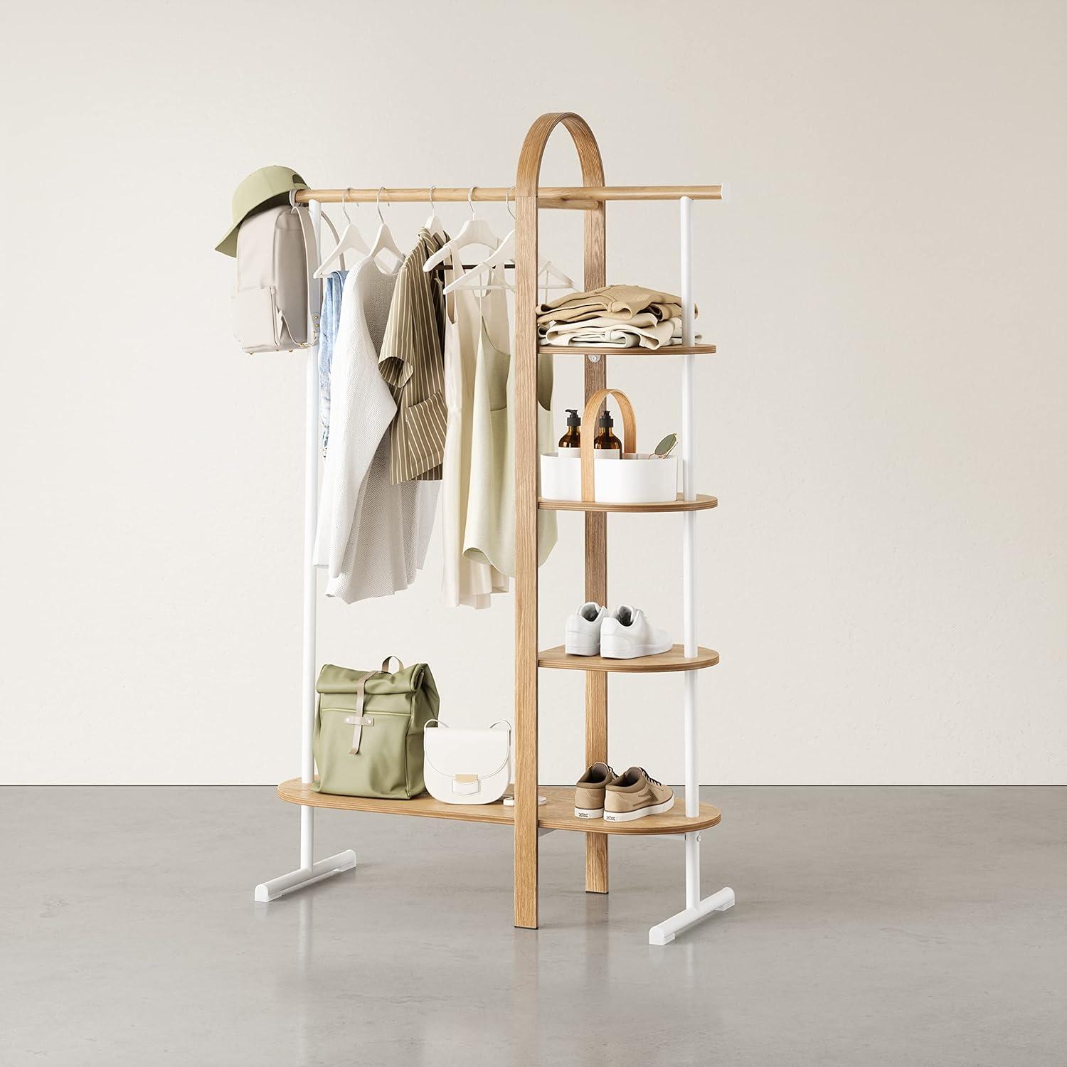 Bellwood 15'' Solid Wood Clothing Rack