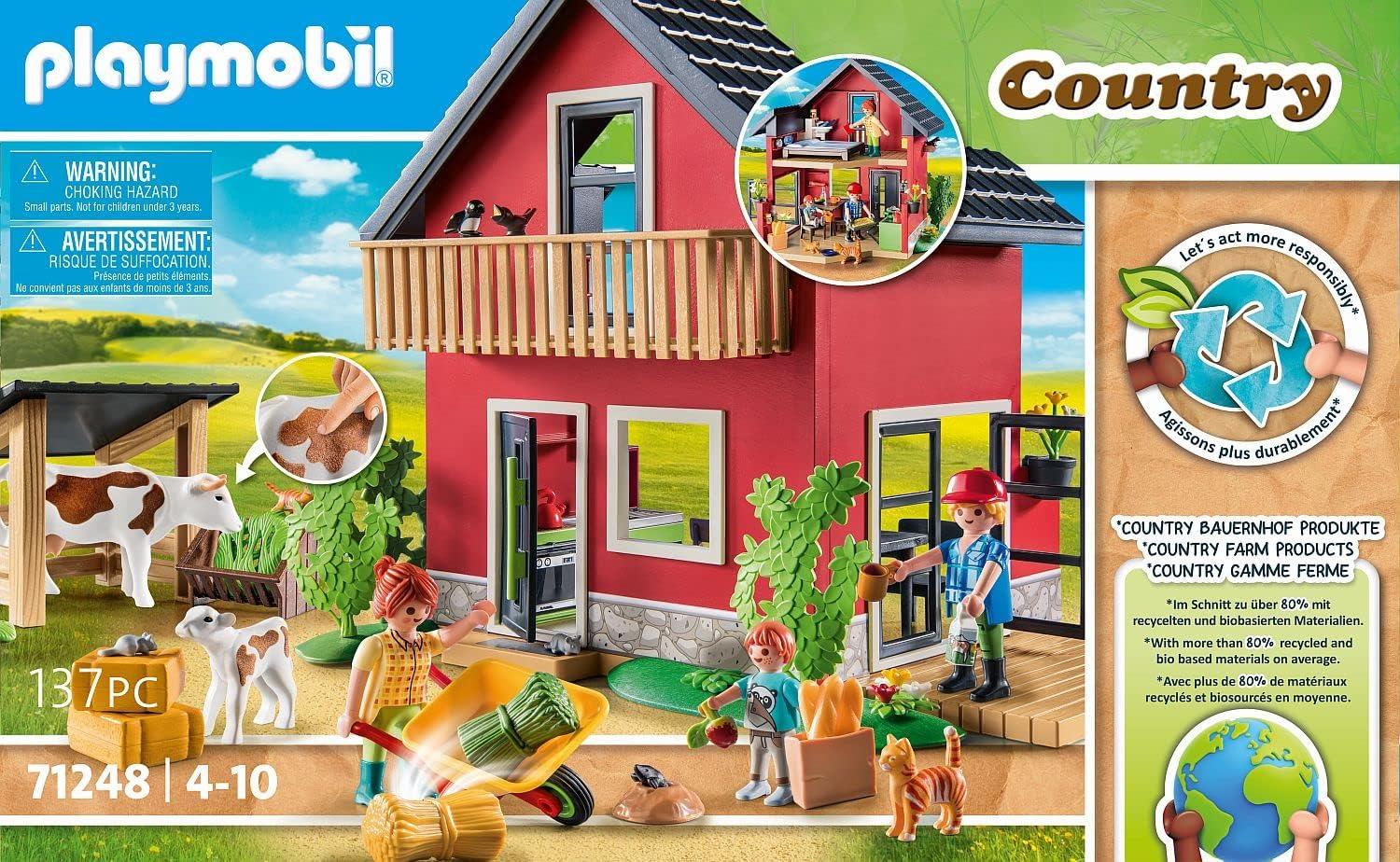 Playmobil Country - Farmhouse w/ Outdoor Area