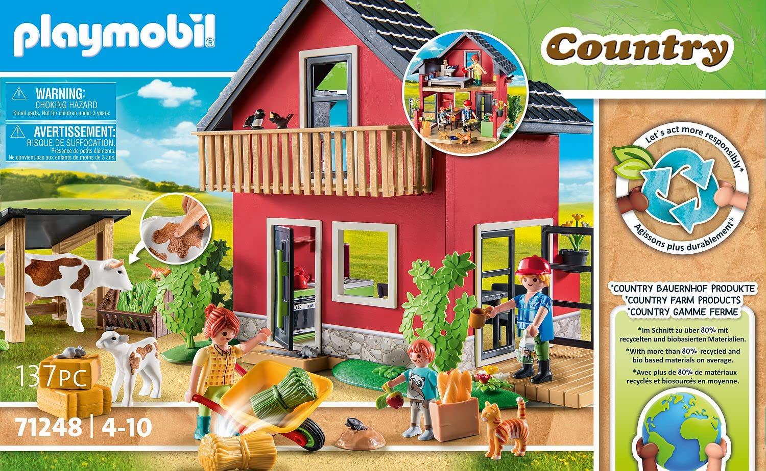 Playmobil Country - Farmhouse w/ Outdoor Area