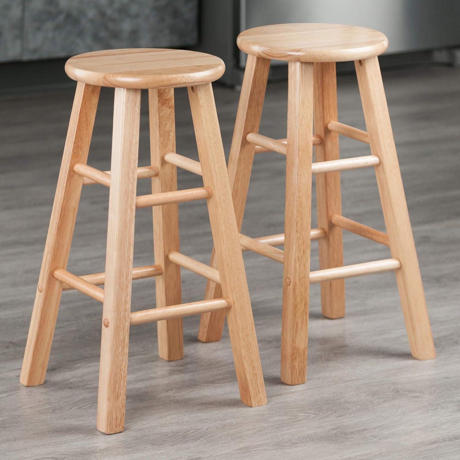 2pc 24" Element Counter Height Barstools - Winsome