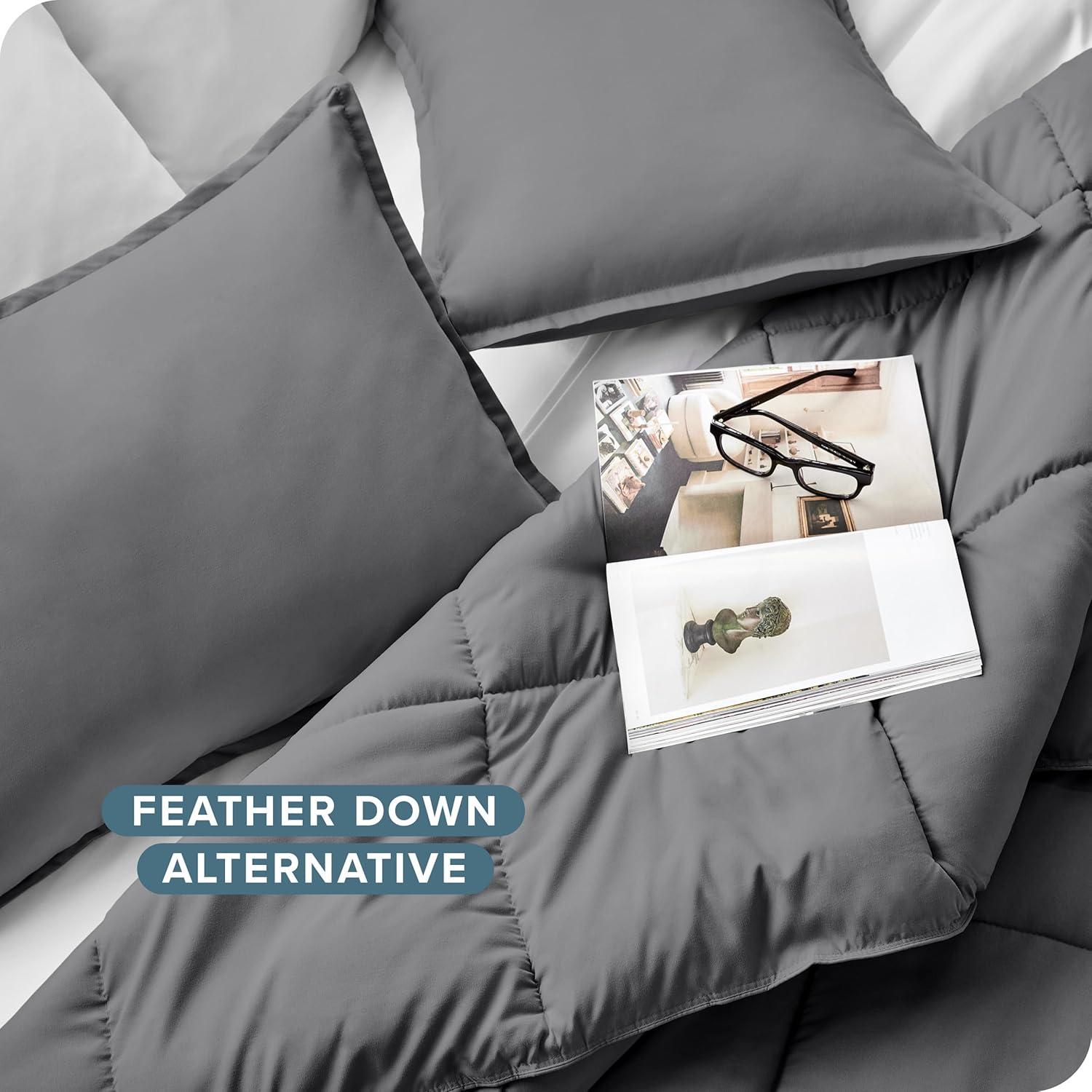 Bare Home Goose Down Alternative Comforter Set