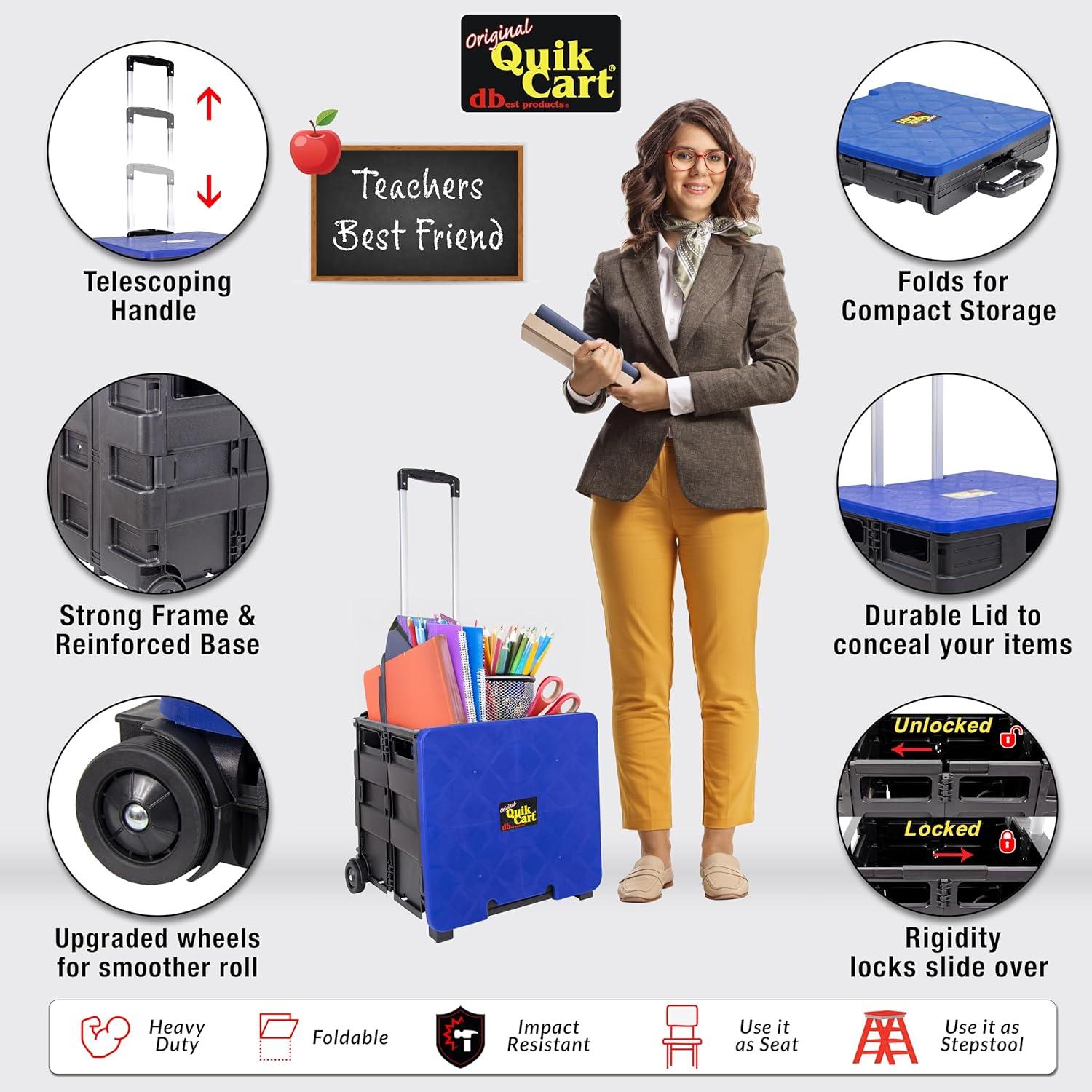 dbest products dbest products Quick Cart with Lid