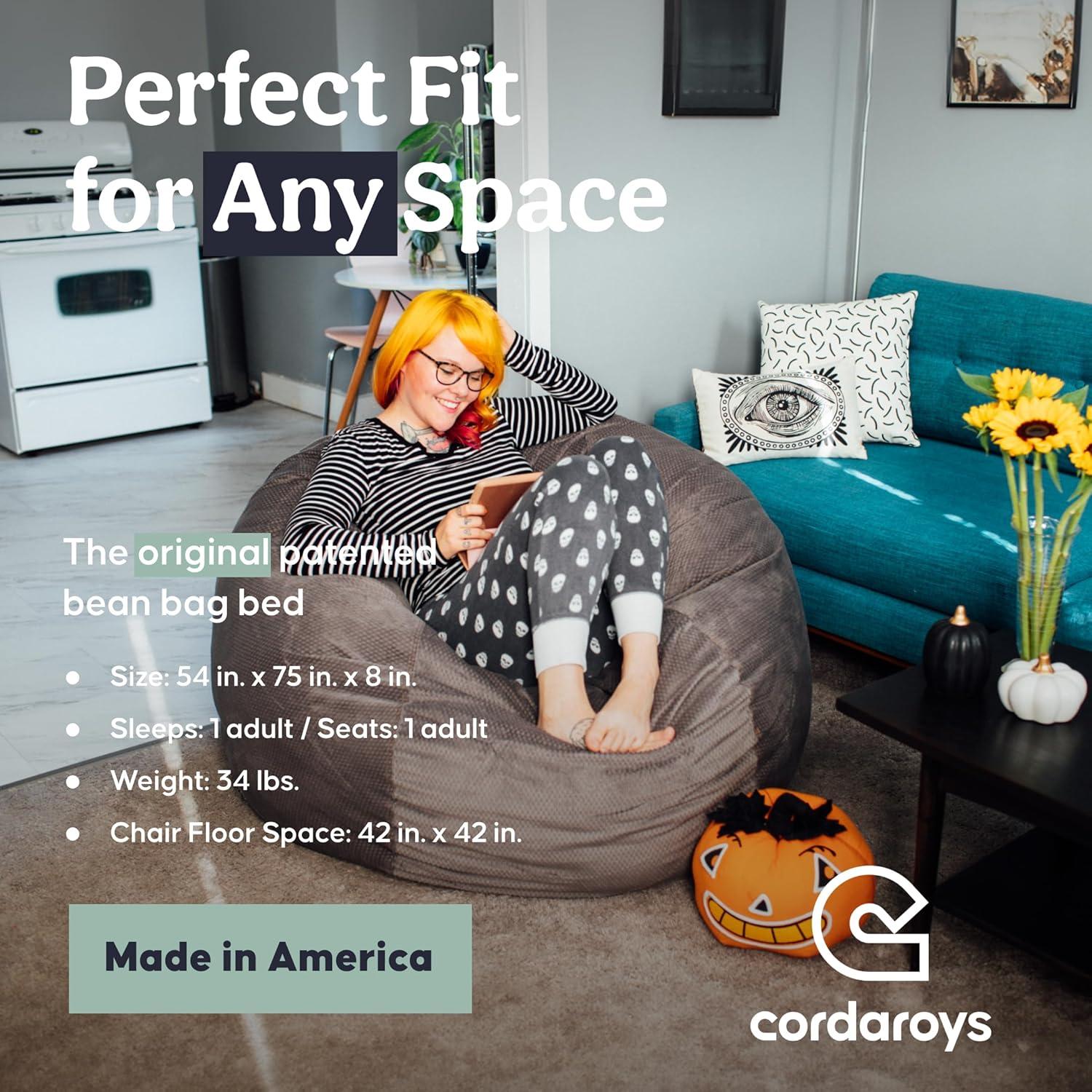 CordaRoy's CordaRoy's Chenille Convertible Bean Bag Chair