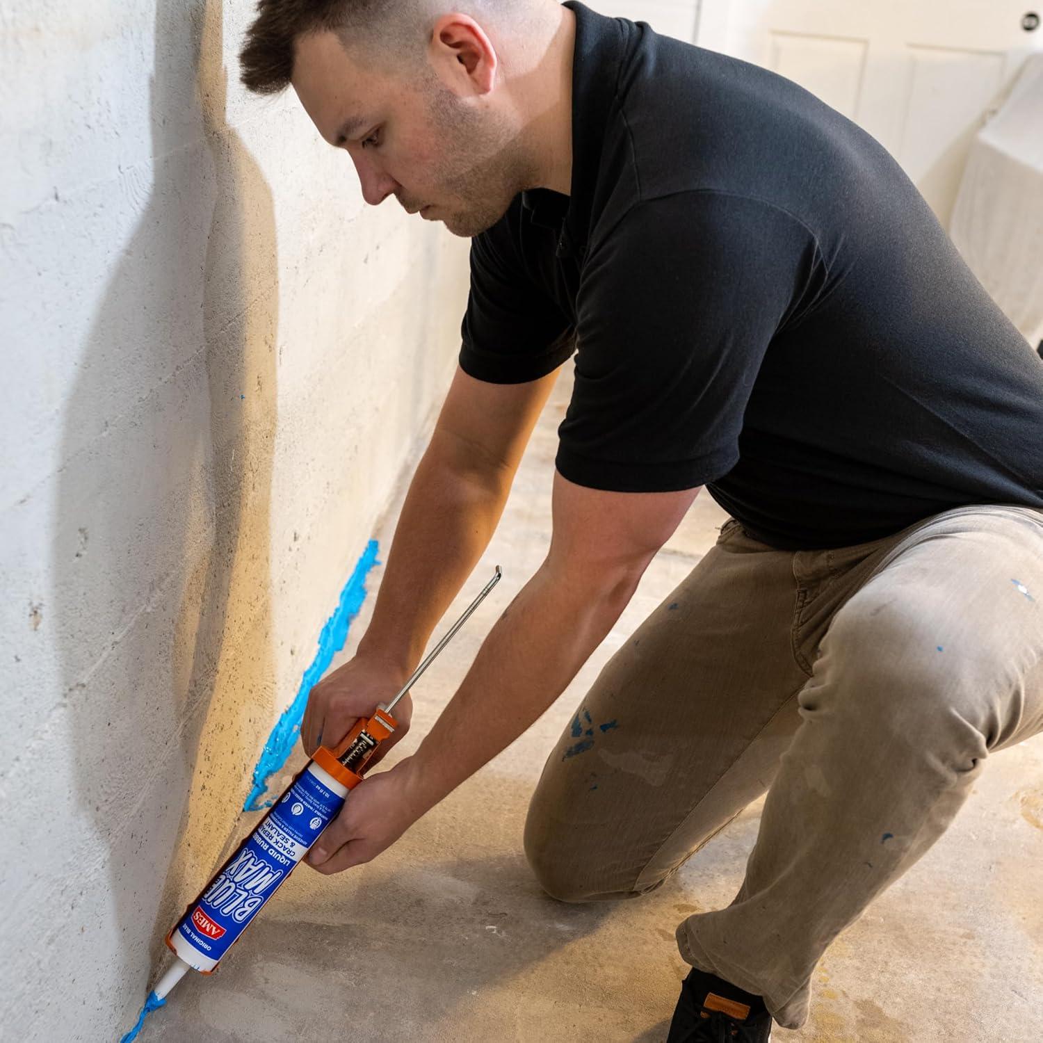 Blue Max 10 oz Blue Liquid Rubber Crack Repair Sealant