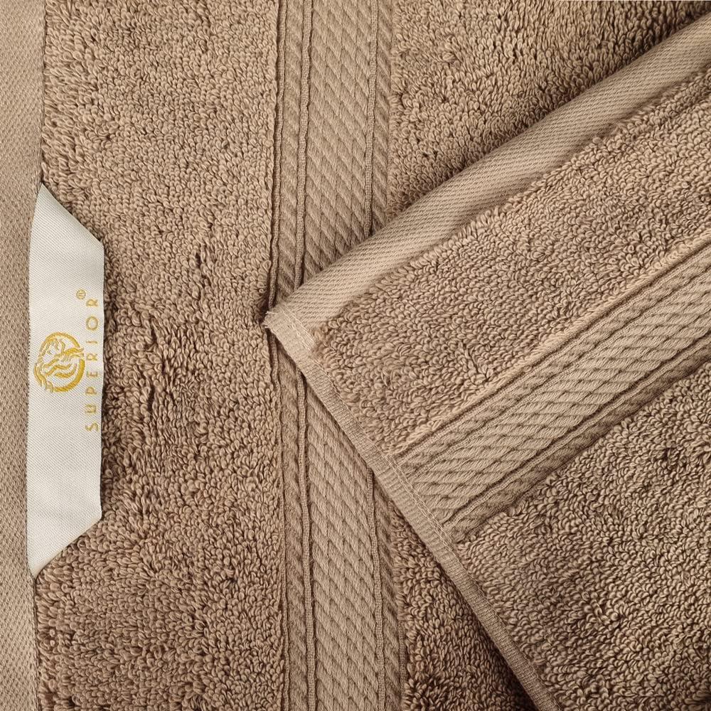 Latte Egyptian Cotton 3-Piece Towel Set