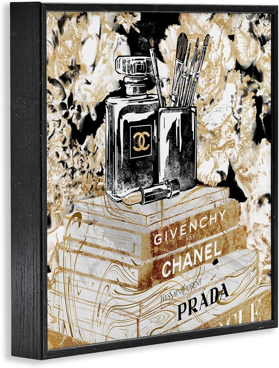 Stupell Industries Glam Designer Accessories Women's Fashion Book Detail by Ziwei Li - Graphic Art Print