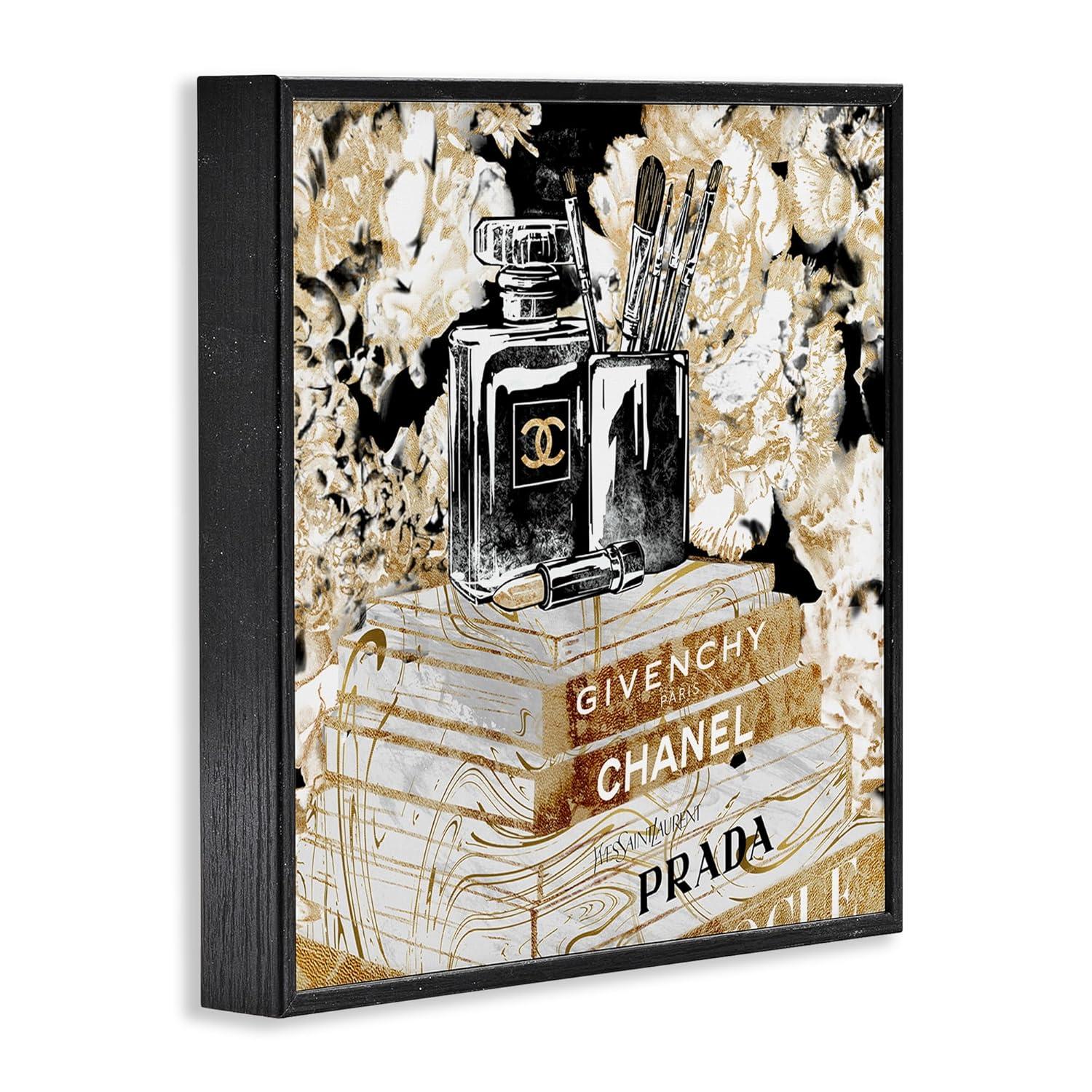 Stupell Industries Glam Designer Accessories Women's Fashion Book Detail by Ziwei Li - Graphic Art Print