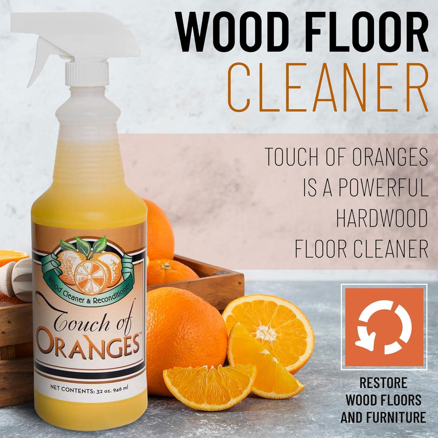 Touch of Oranges 32 oz Wood Cleaner and Polish Spray