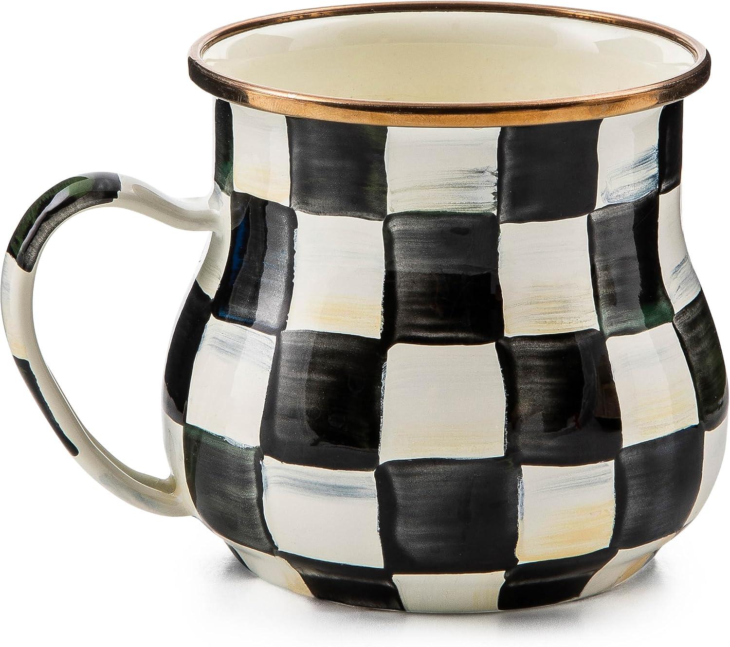 MacKenzie-Childs Check Mugs (Set of 4)