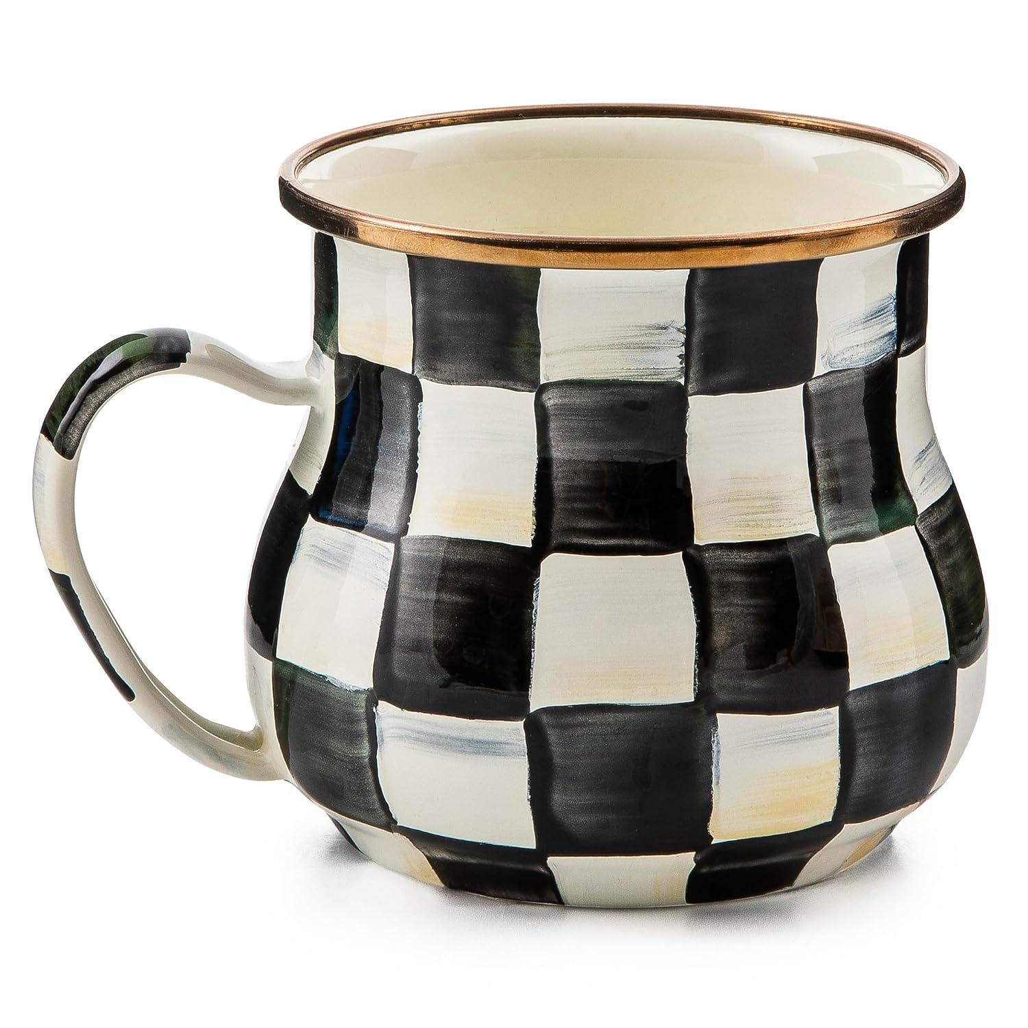 MacKenzie-Childs Check Mugs (Set of 4)