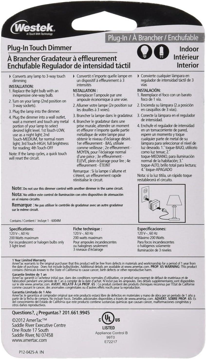 Tamper Resistant 3-Way Dimmer