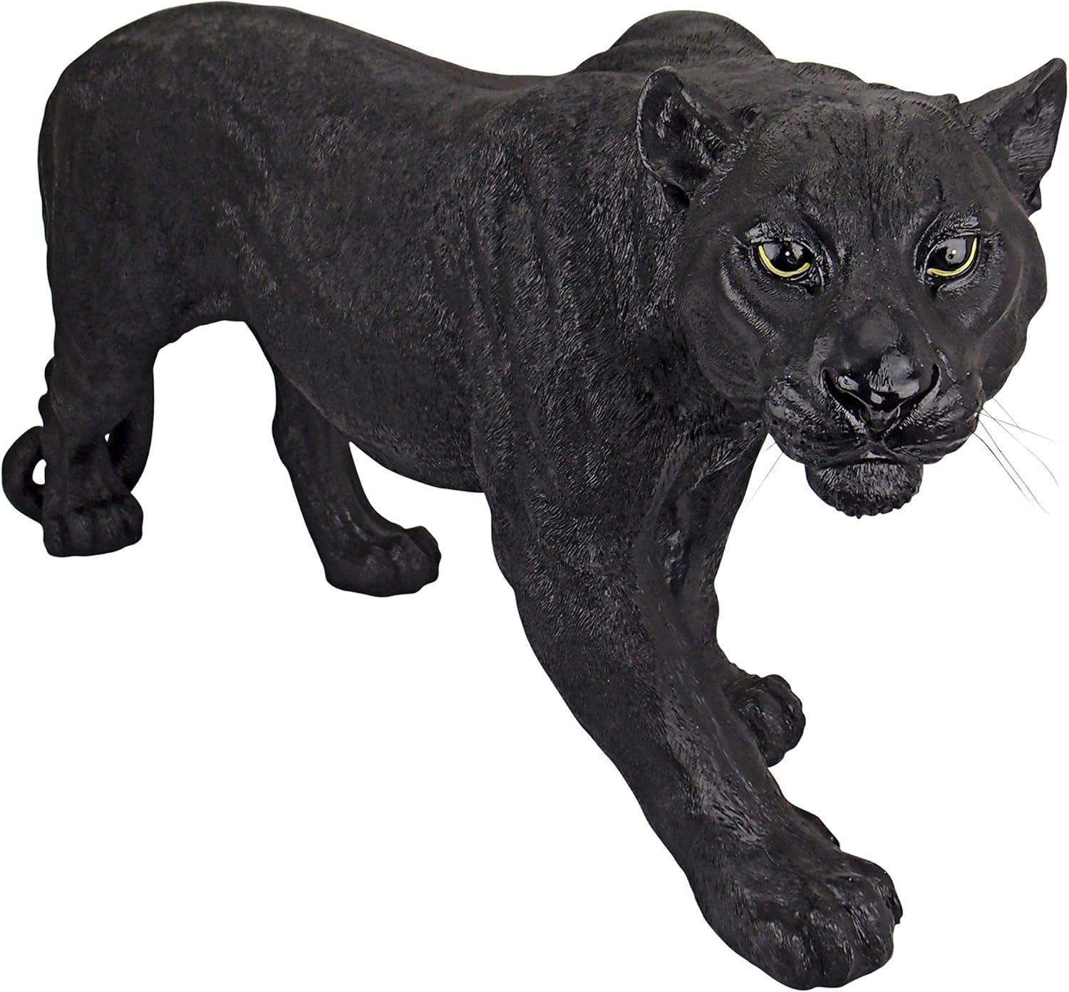 Shadowed Predator Panther Garden Statue