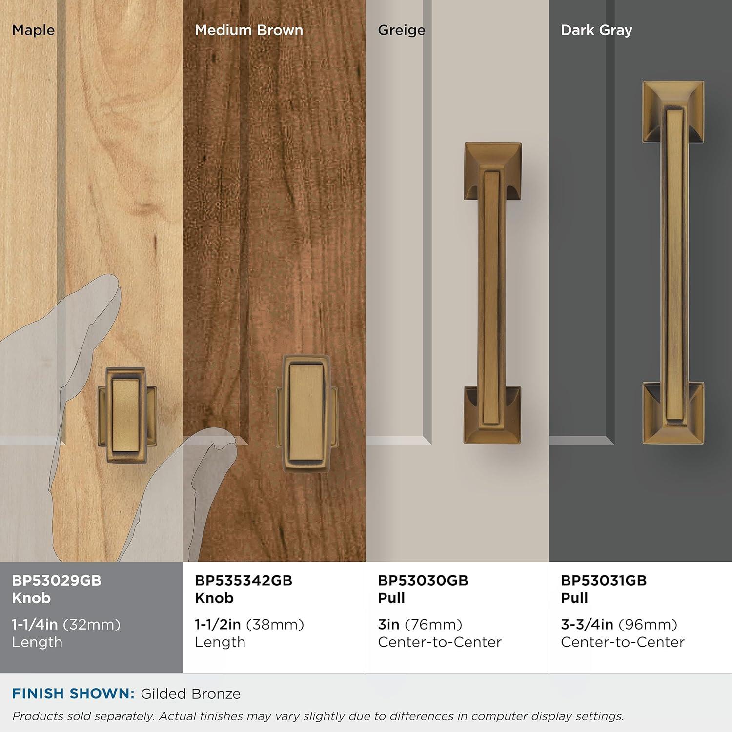Mulholland 1 1/2" Length Bar Knob