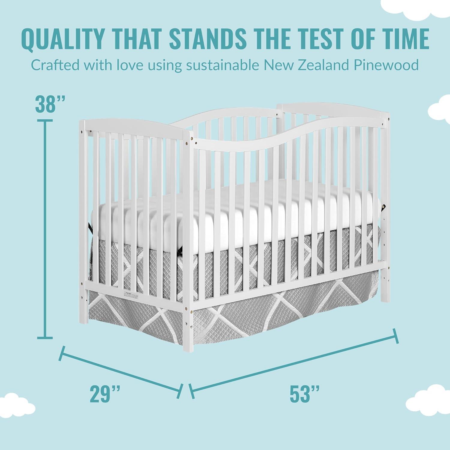 Dream On Me Chelsea 5-in-1 Convertible Crib