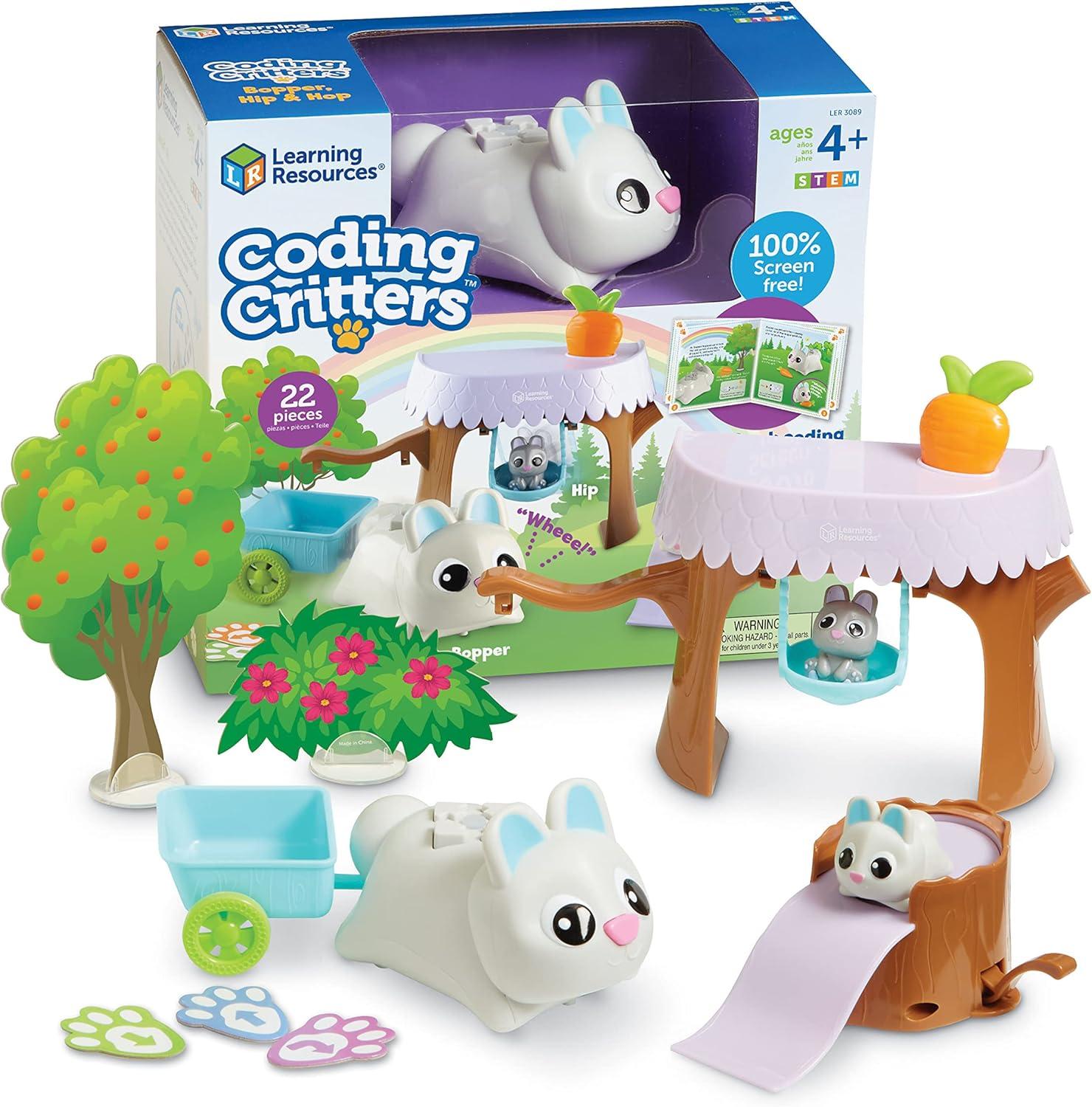 Learning Resources Coding Critters Bopper, Hip & Hop