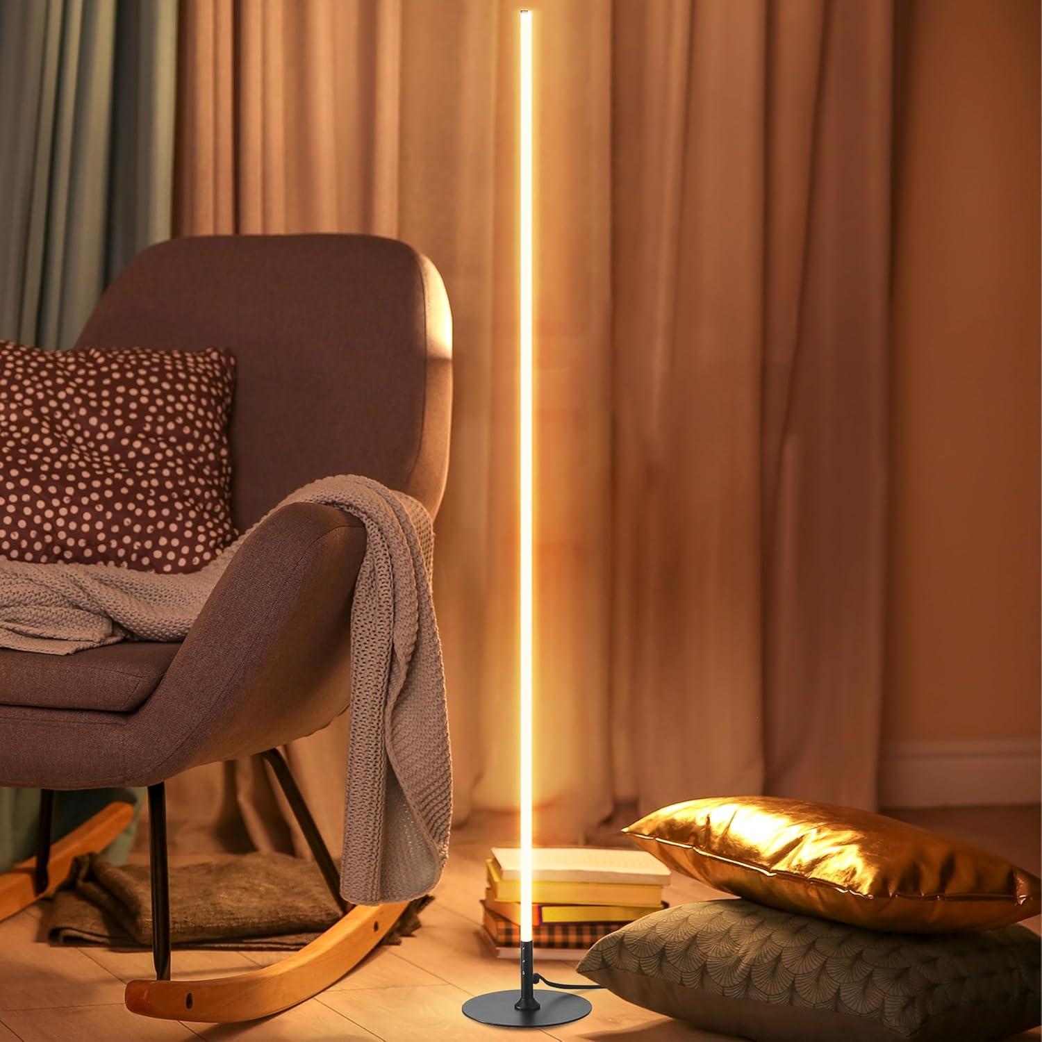 Jonathan Y Iris LED Integrated Floor Lamp