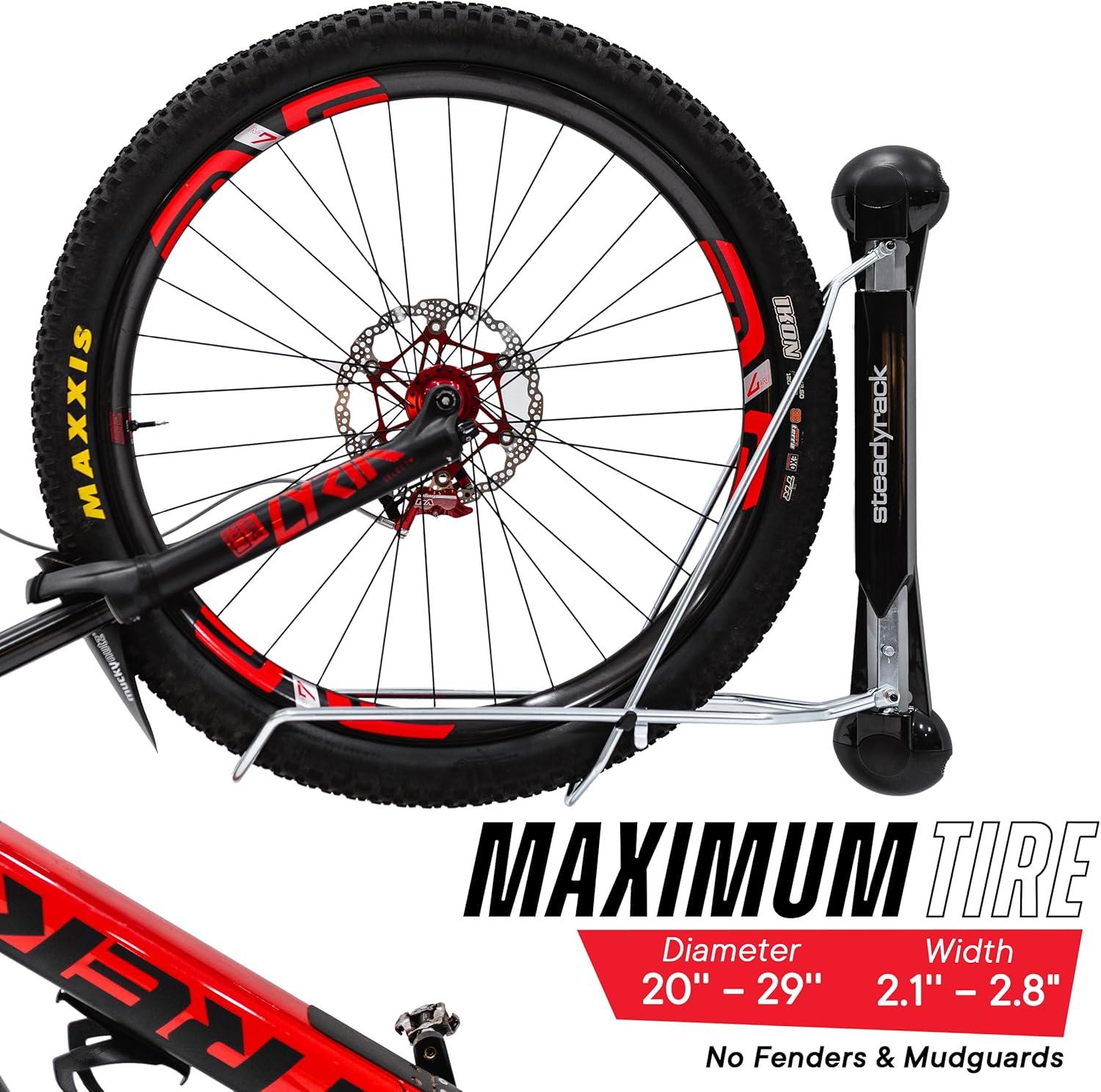 Bike Racks - Mountain Bike Rack - Wall Mounted Bike Rack Storage