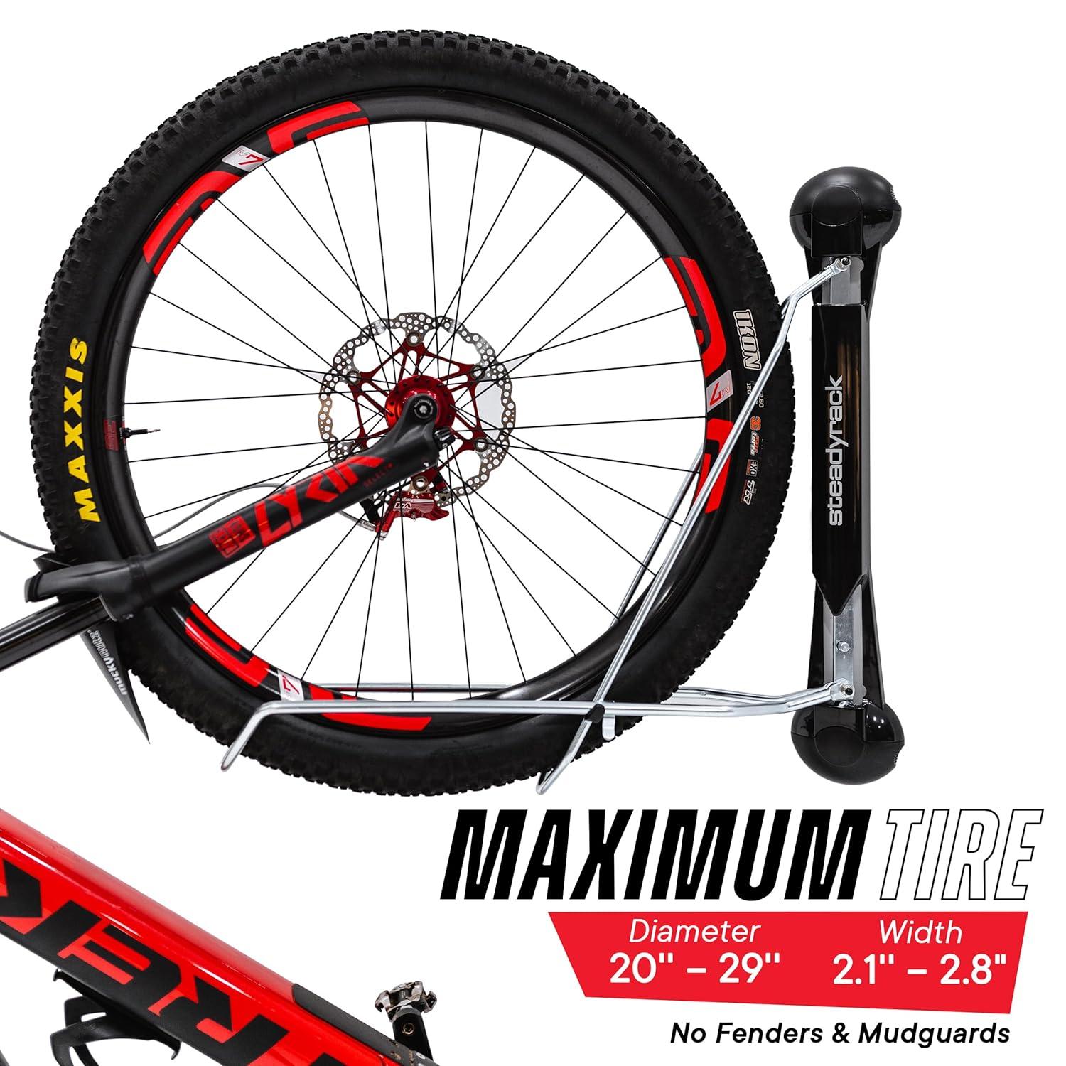 Bike Racks - Mountain Bike Rack - Wall Mounted Bike Rack Storage